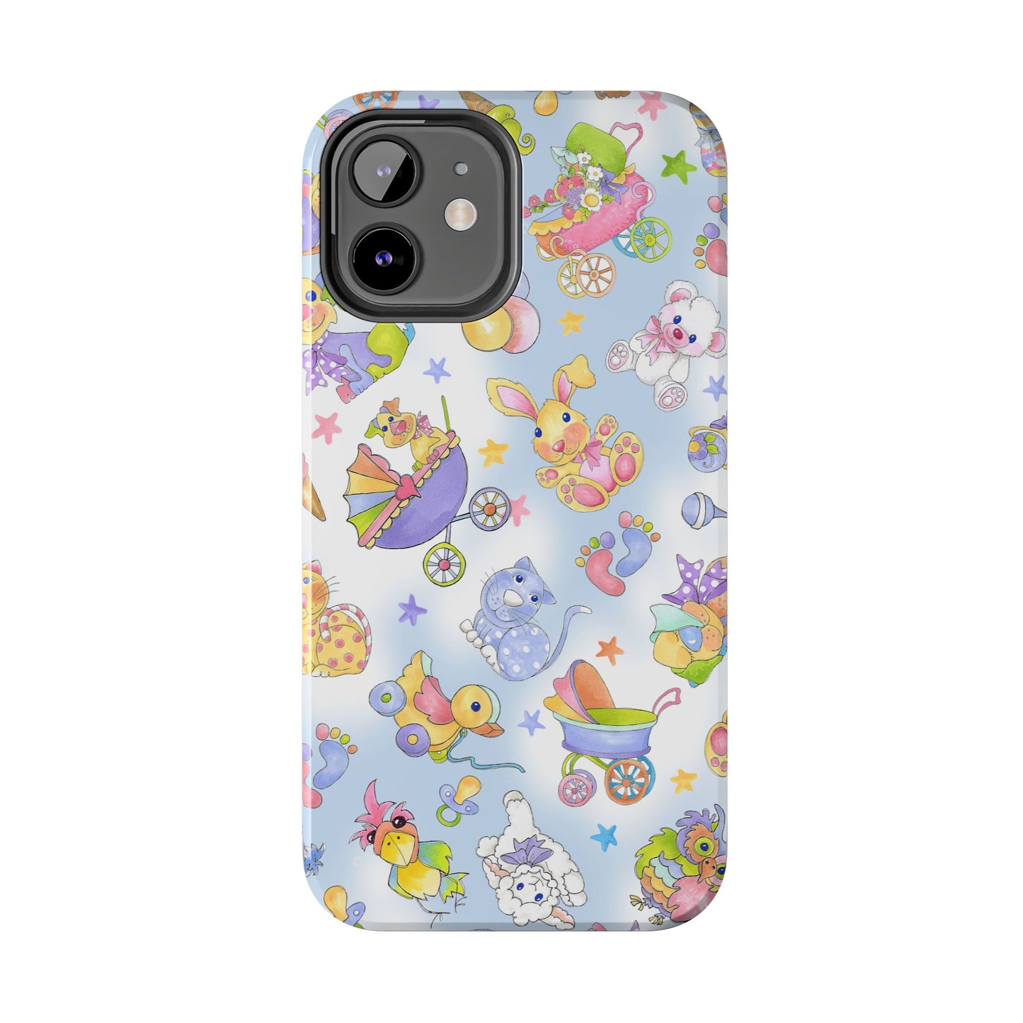 Busy Baby Blue Sky Phone Case