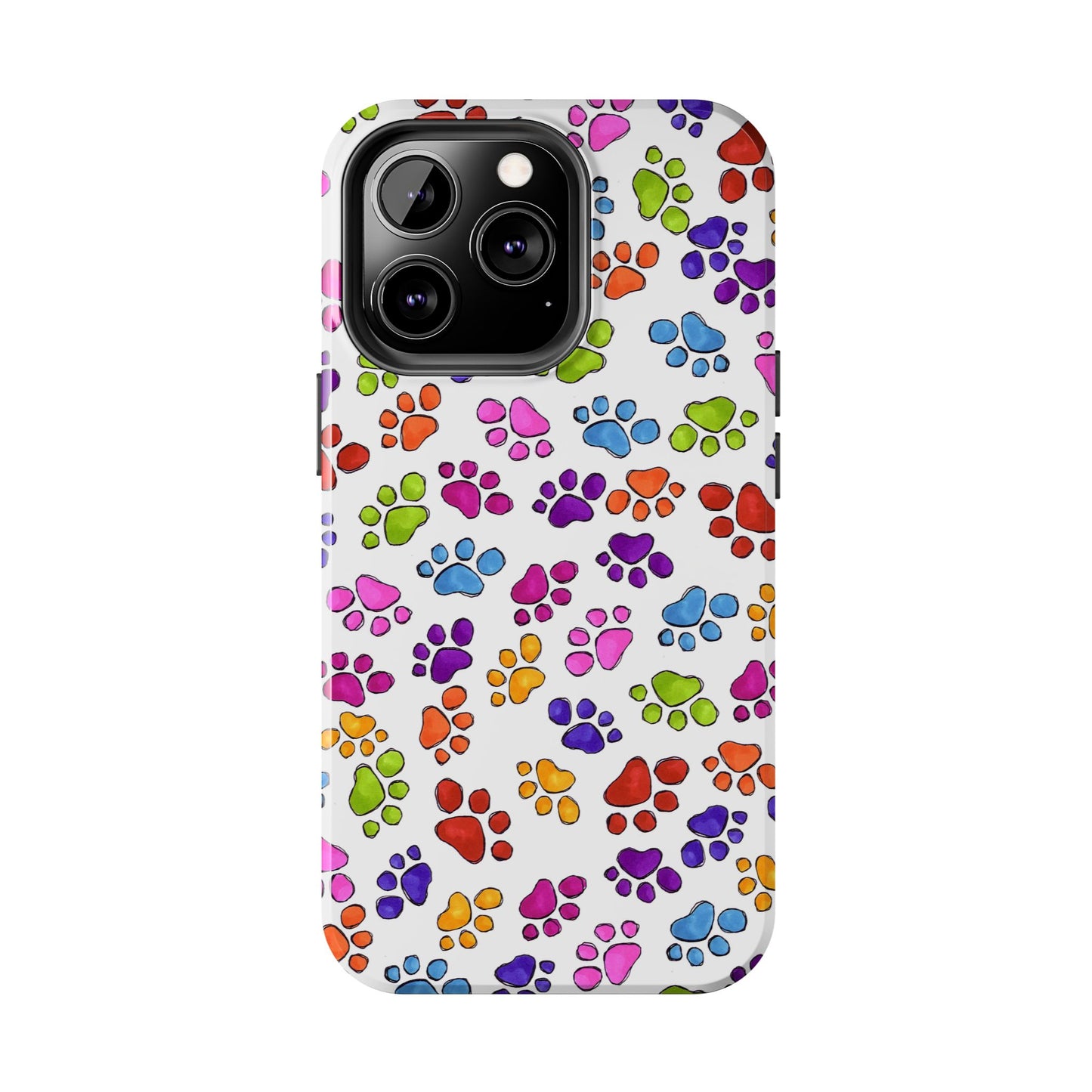 Fancy Paws White Phone Case