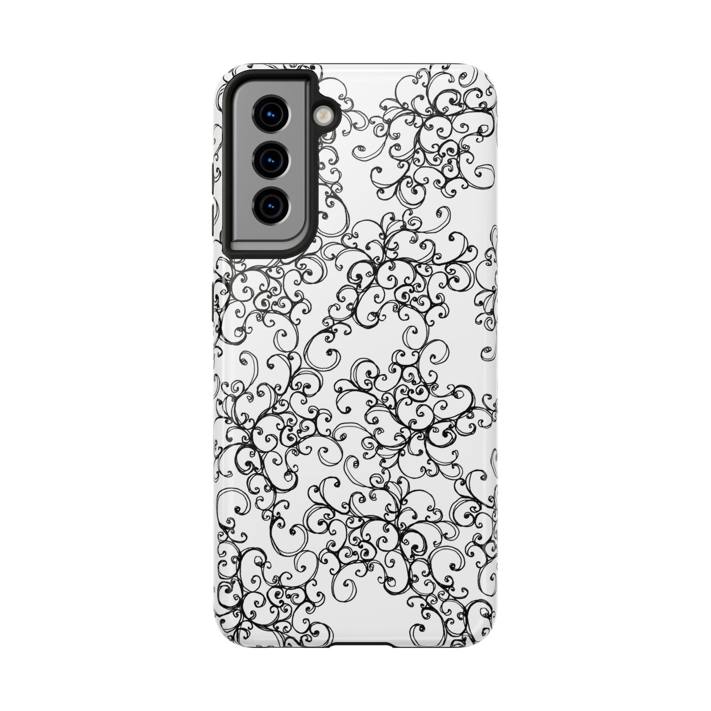 Poodle Scroll Phone Case