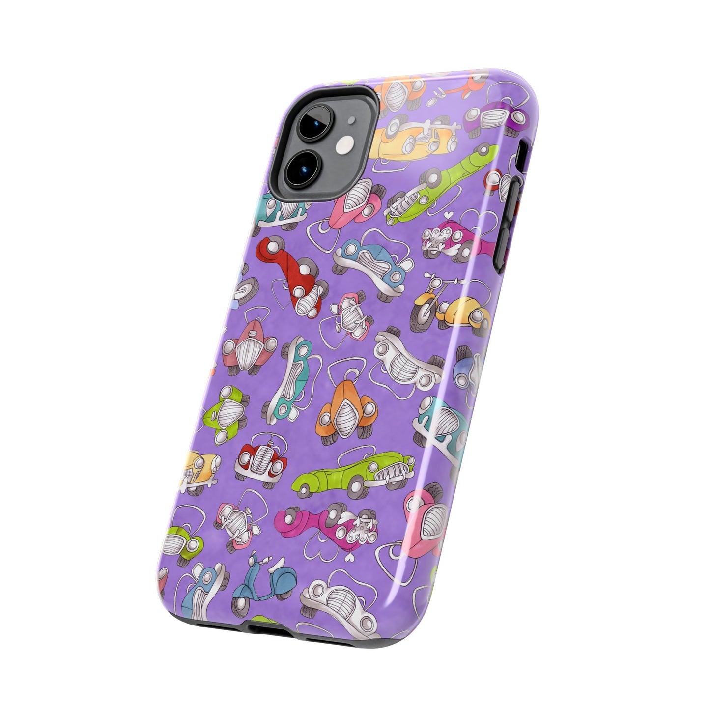 Pile Up Purple Phone Case