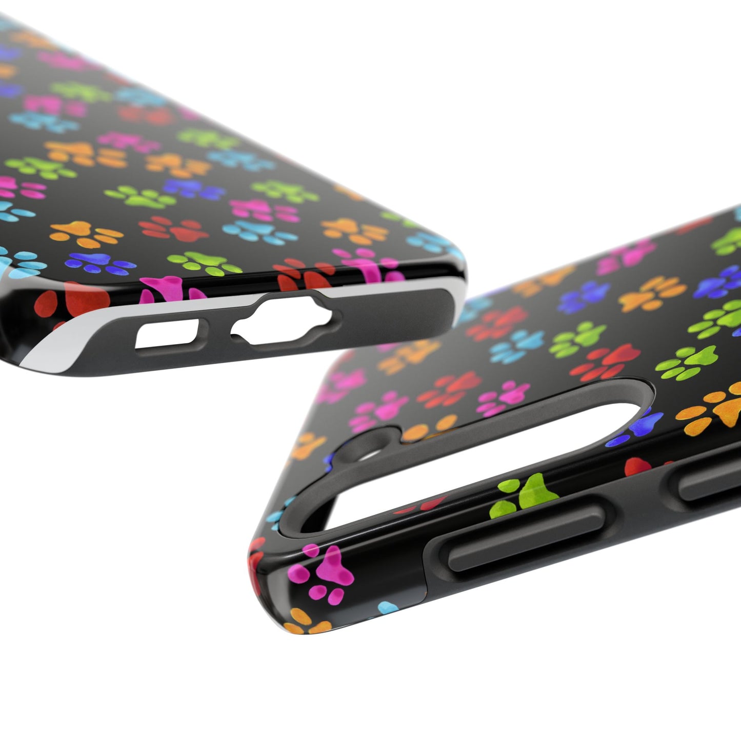 Paws Black Phone Case