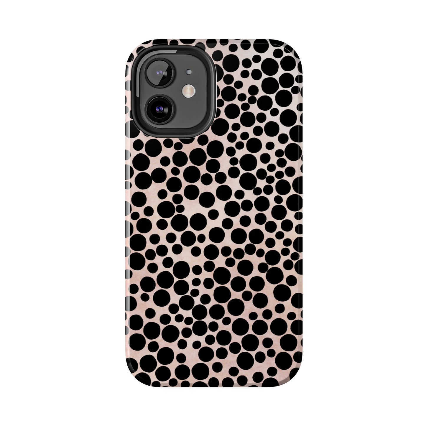 Felt Dots Pink Phone Case