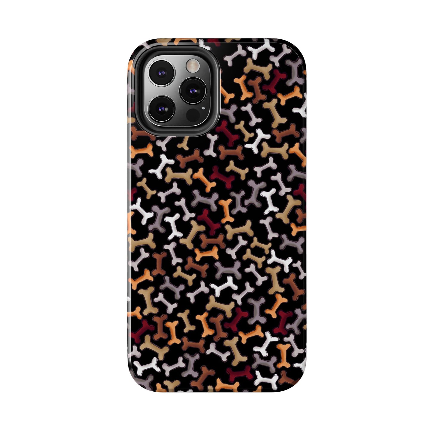 Dog Bones Black Phone Case