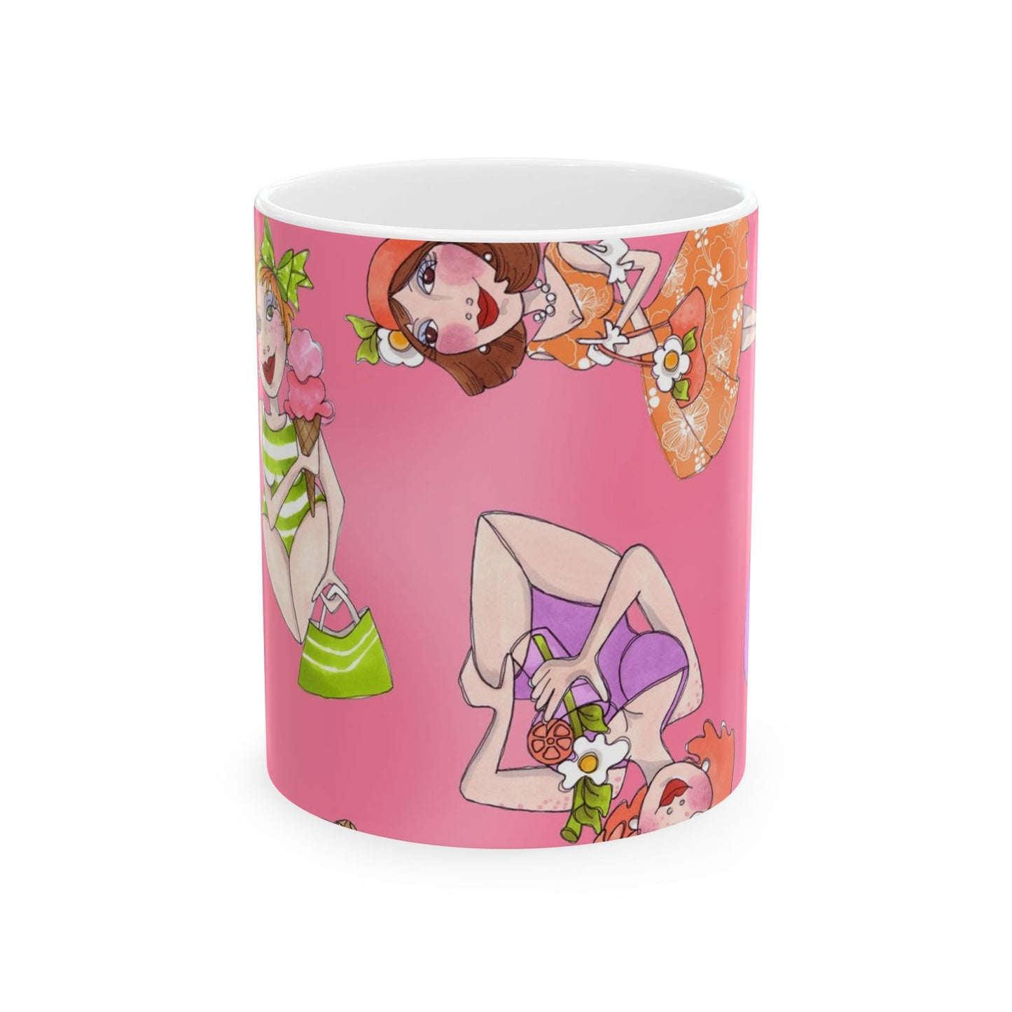 Island Toss Pink Cup