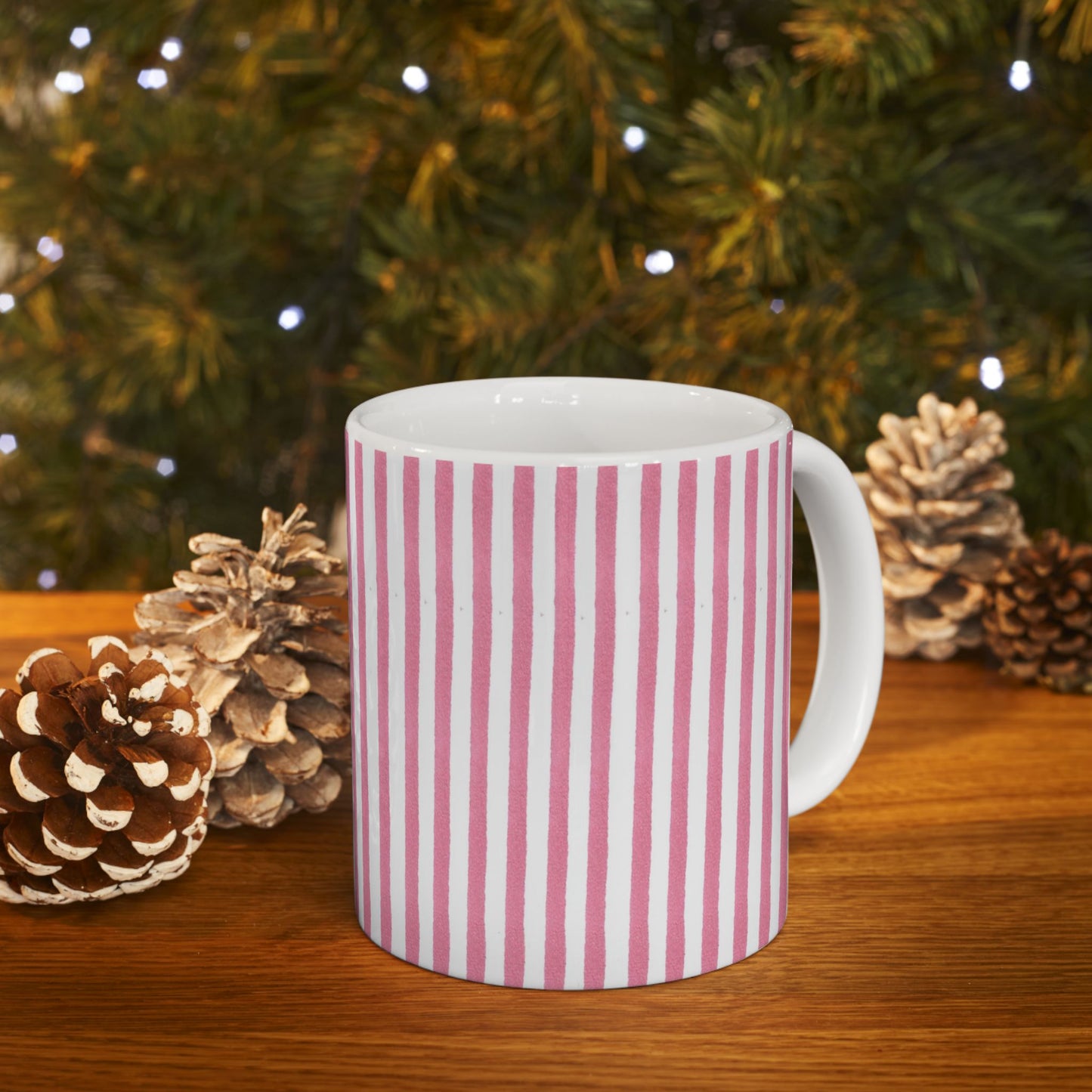 Stripe Pink Cup