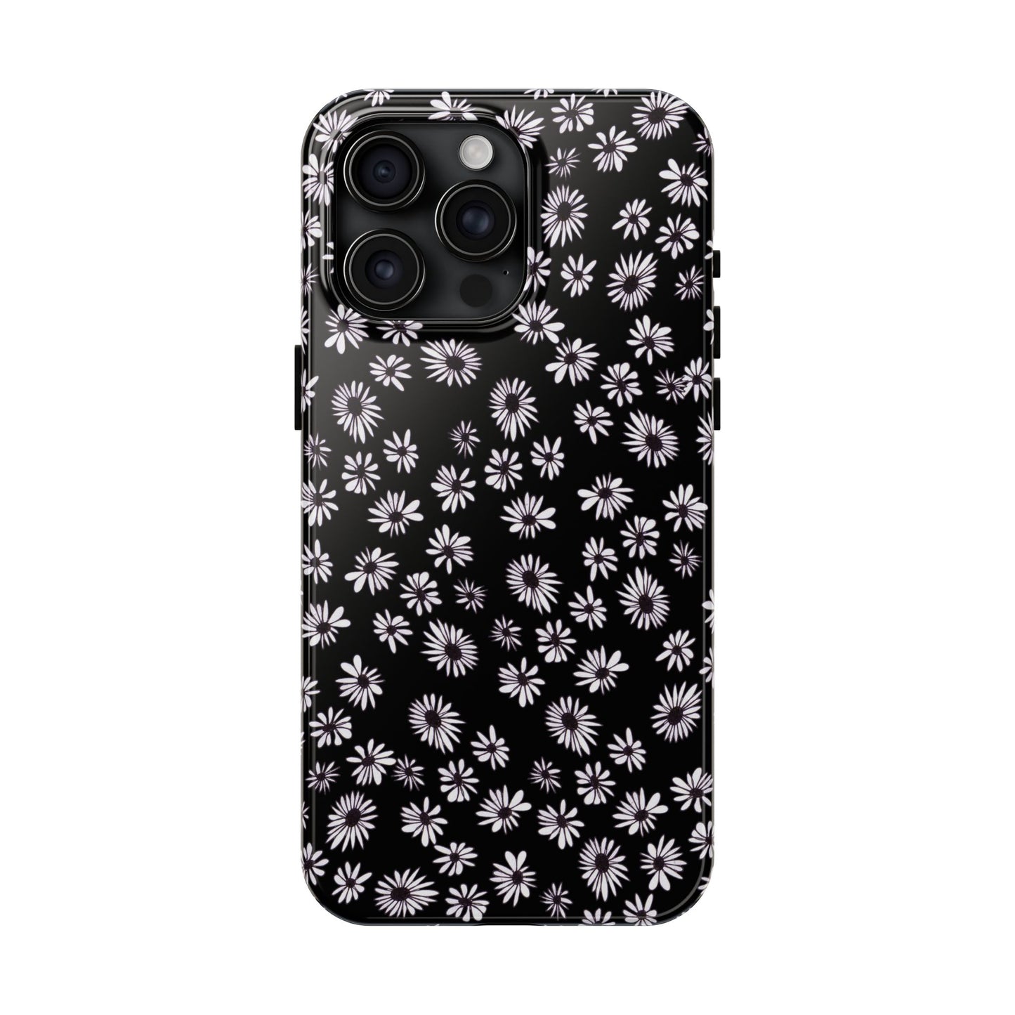 Random Daisy Black / White Phone Case