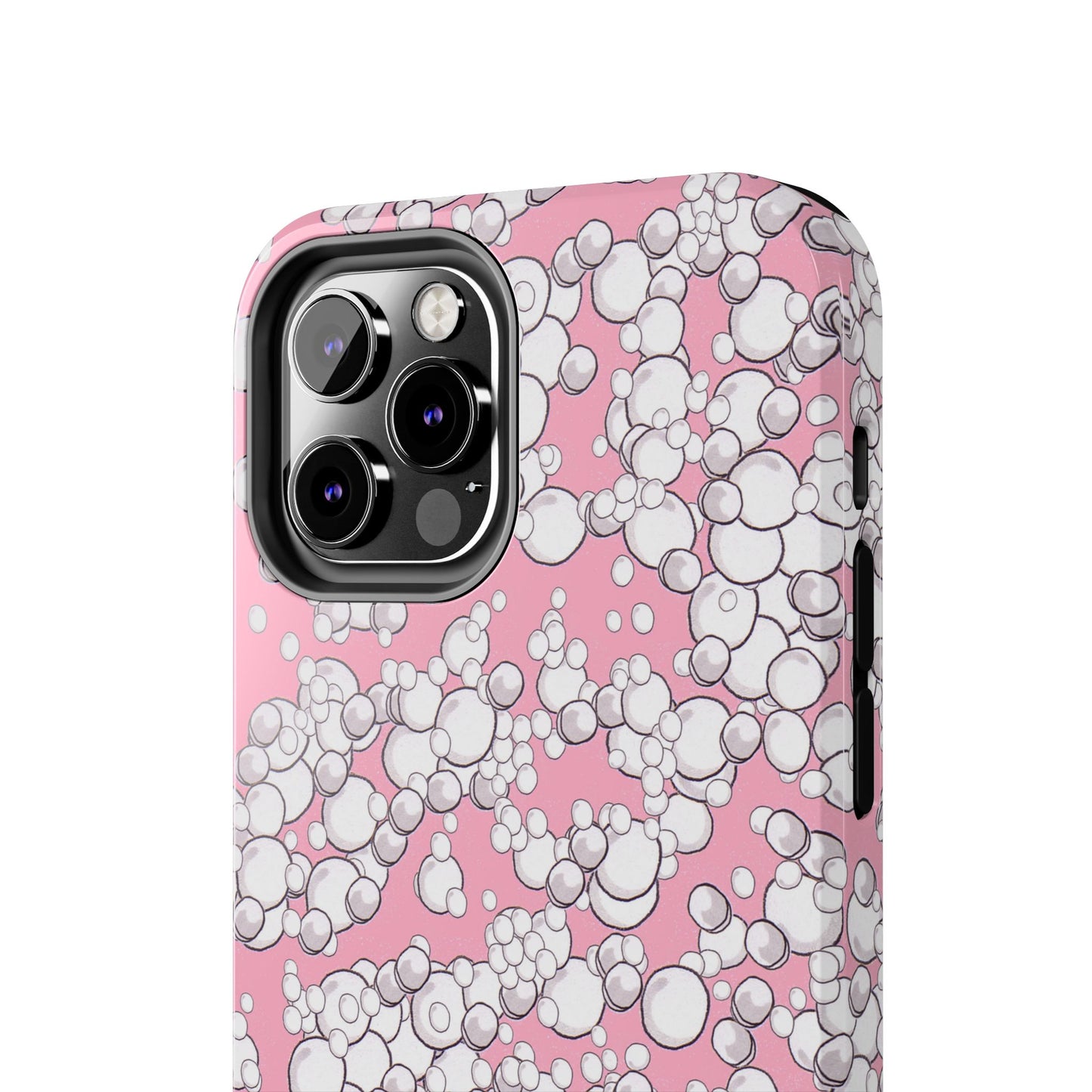 Bubble Dots Pink Phone Case