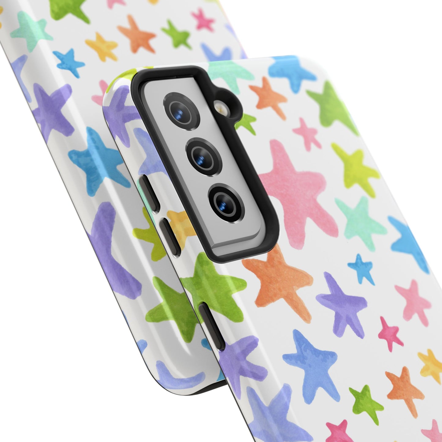 Happy Stars White Phone Case