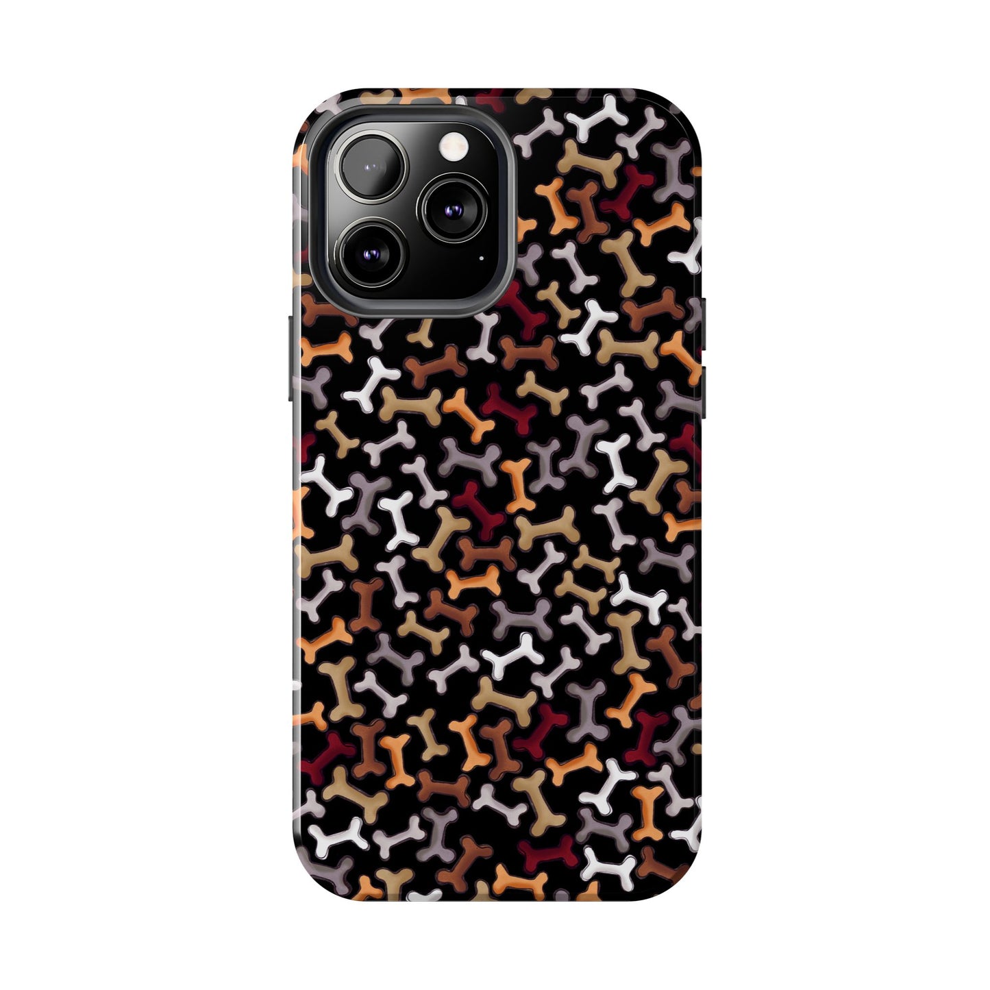 Dog Bones Black Phone Case