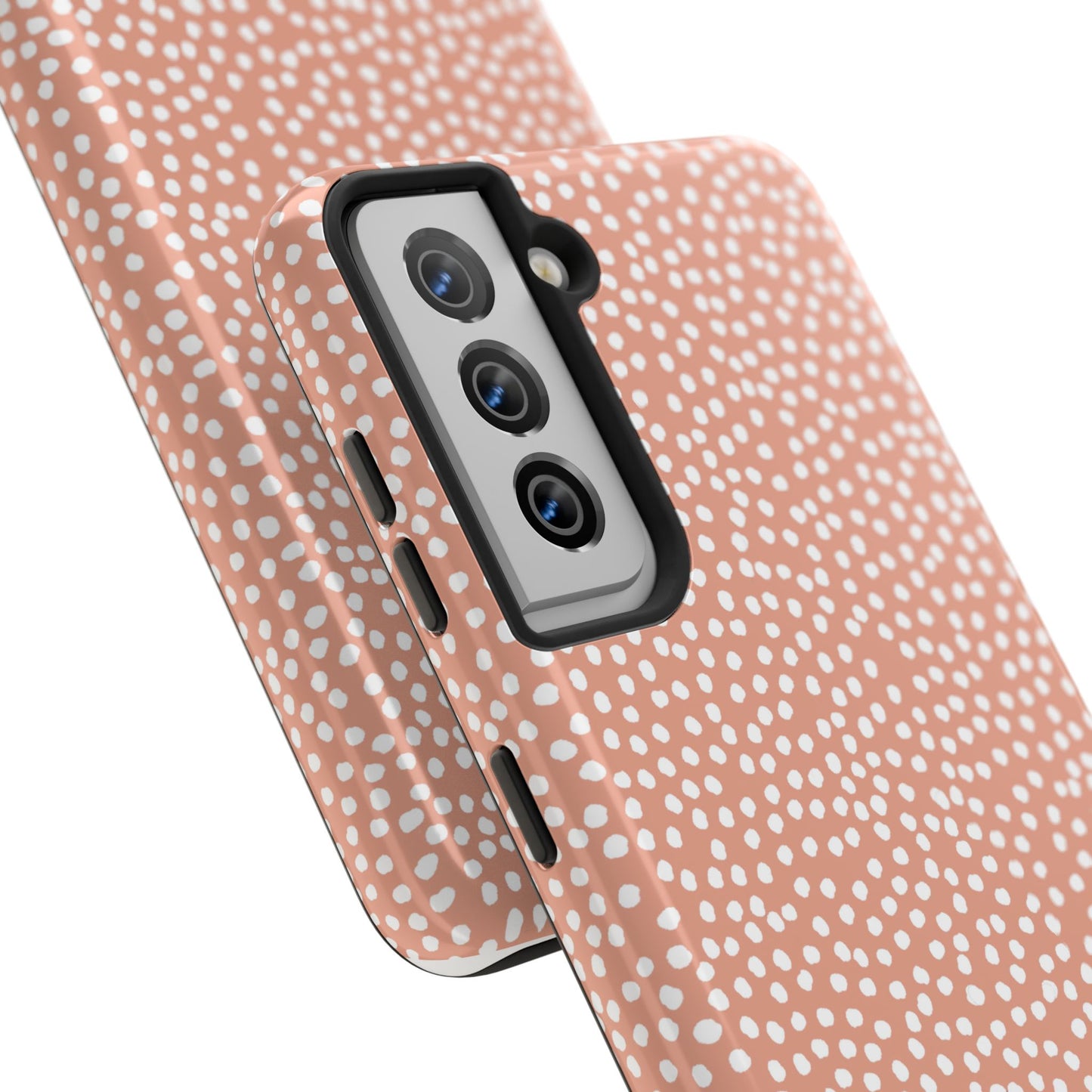 Bitty Dots Melon / White Phone Case