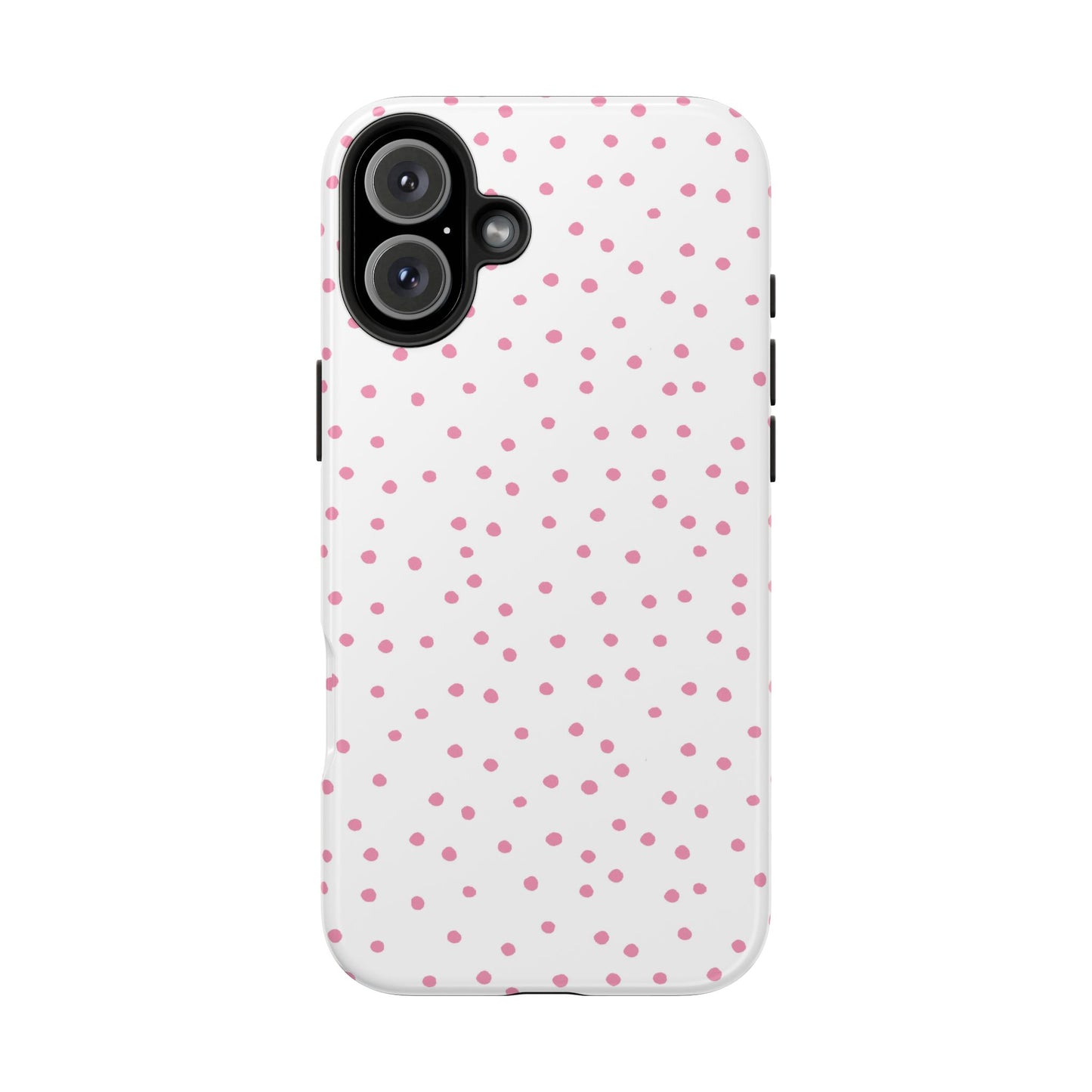 Dinky Dots White / Pink Phone Case