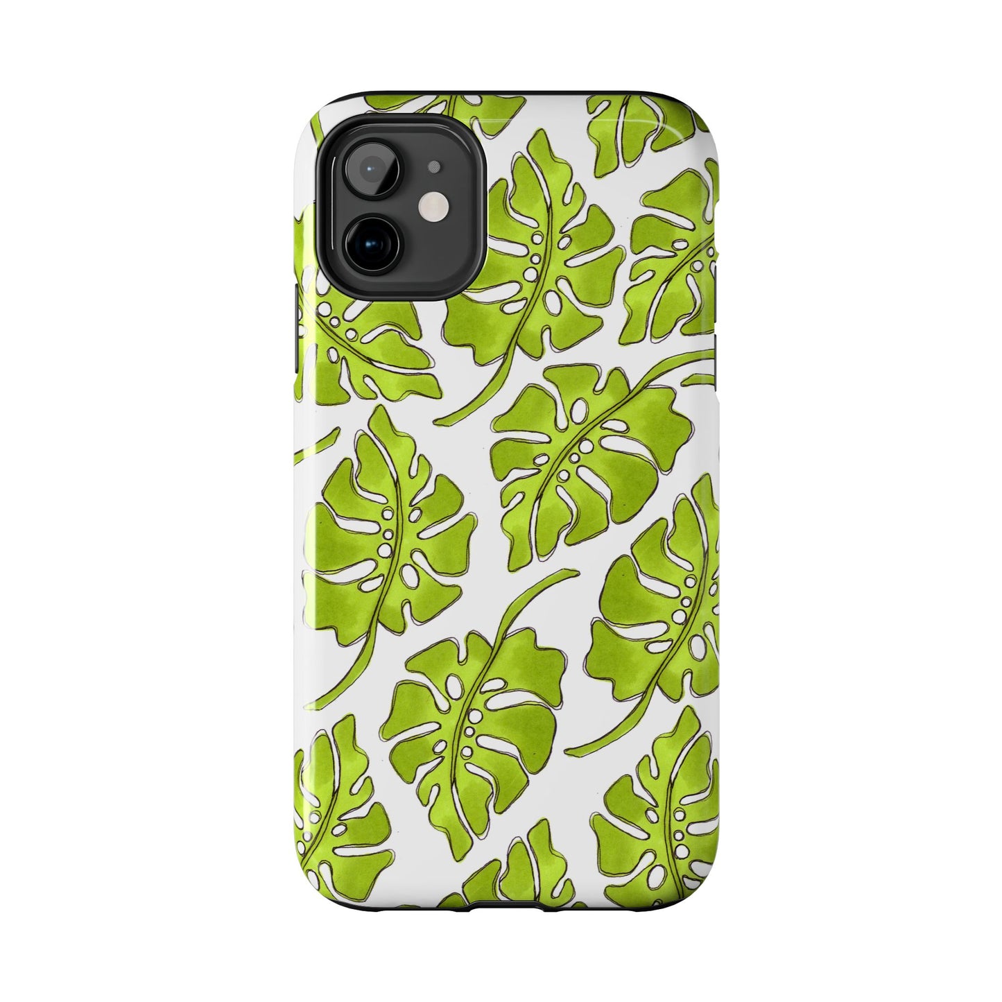 Big Leaf White Phone Case