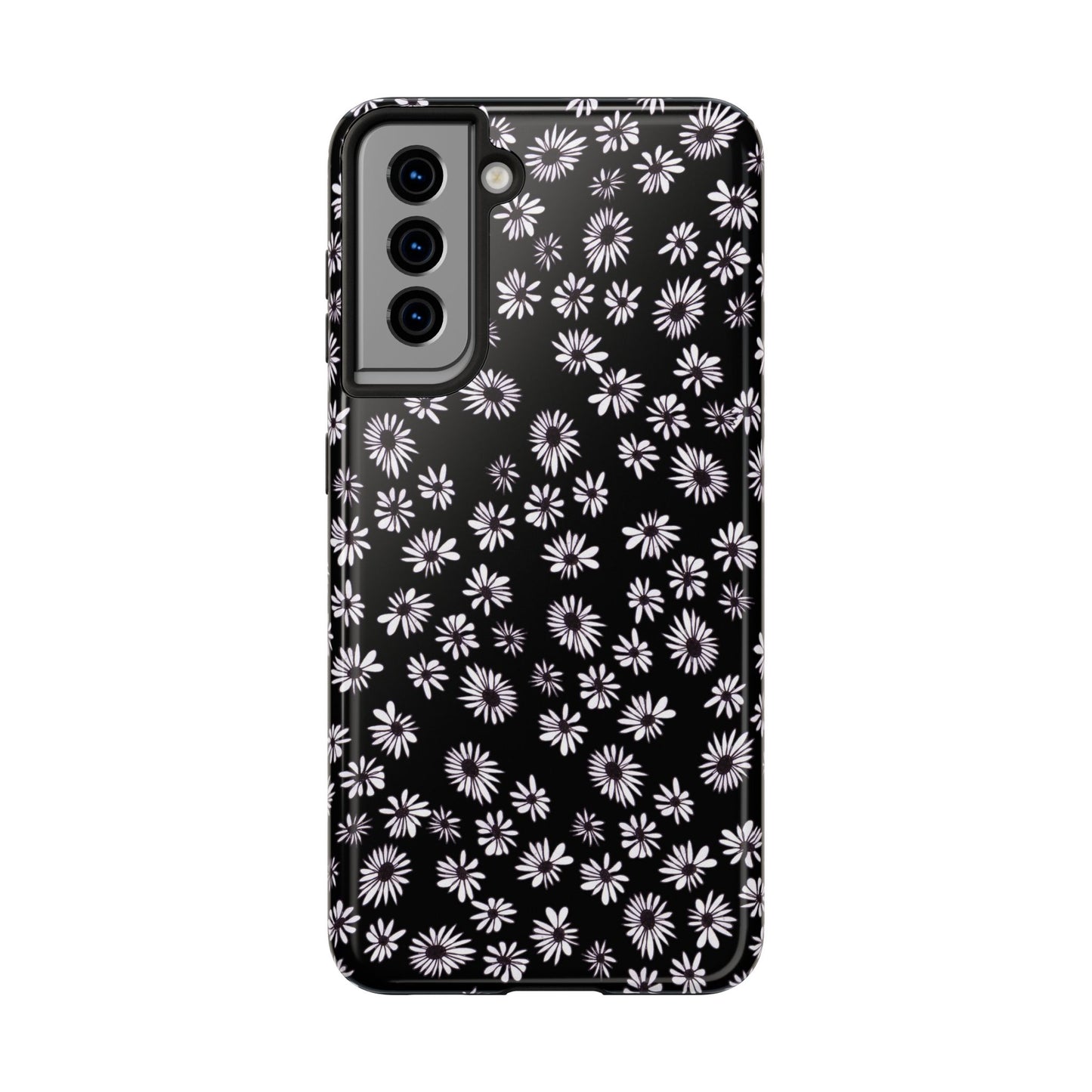 Random Daisy Black / White Phone Case