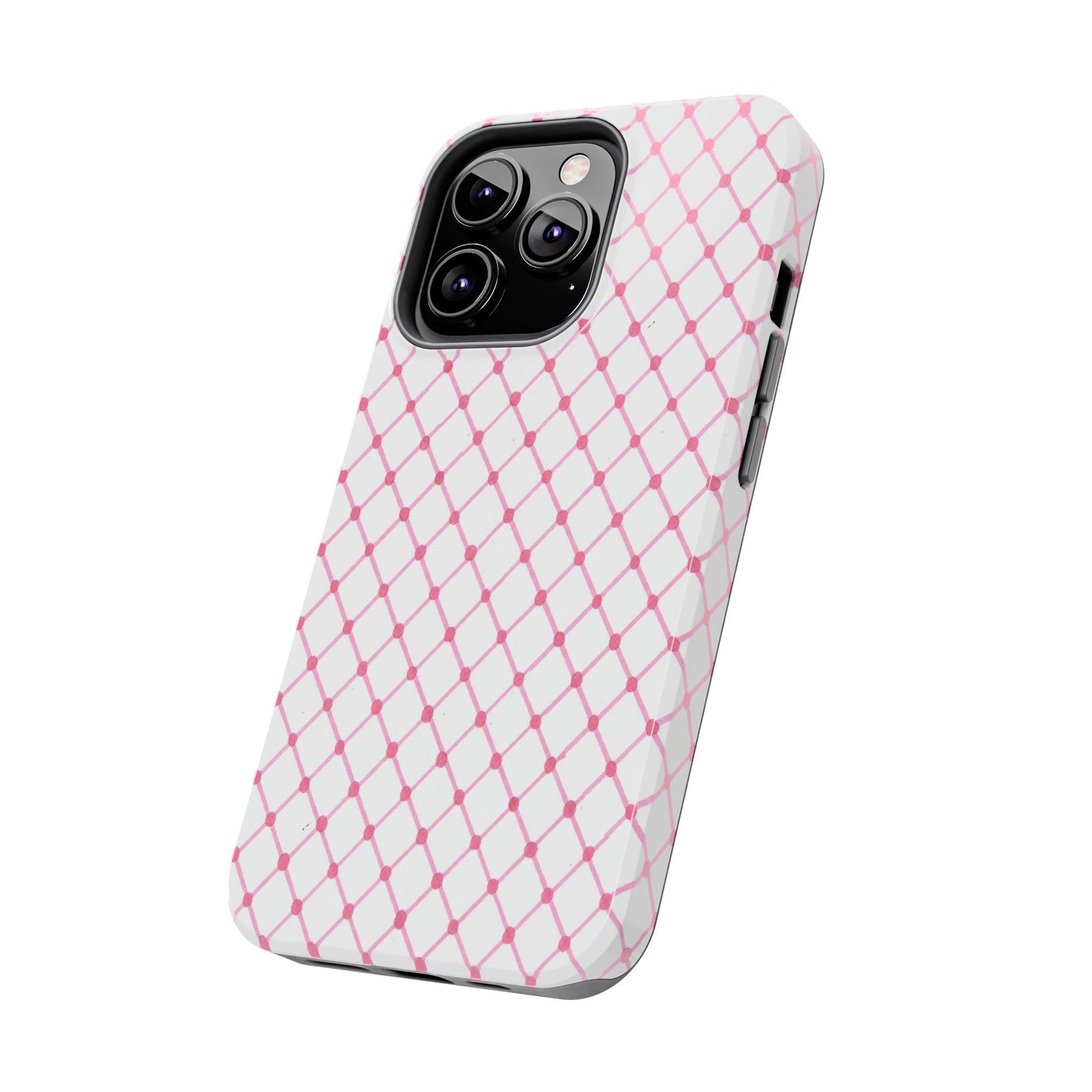 Diamond White / Pink Phone Case