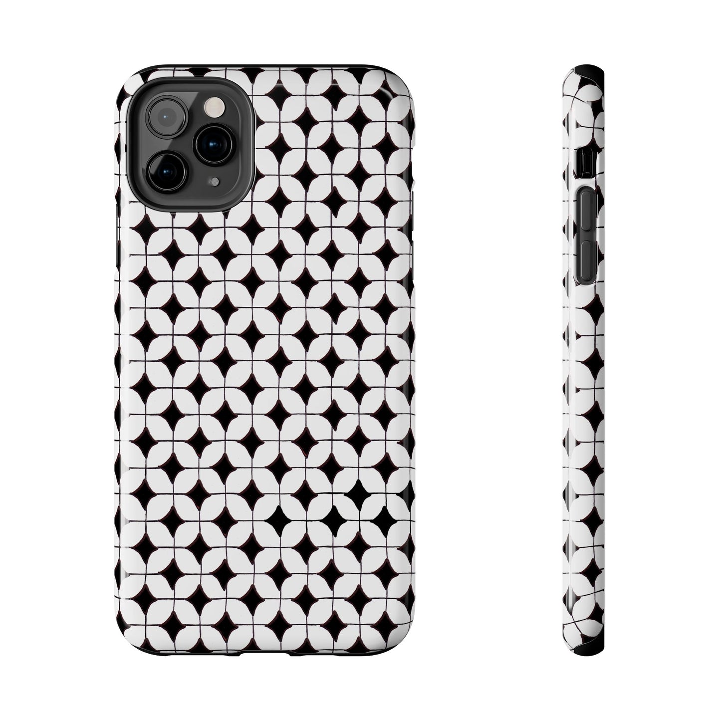 Tile-ish Black Phone Case