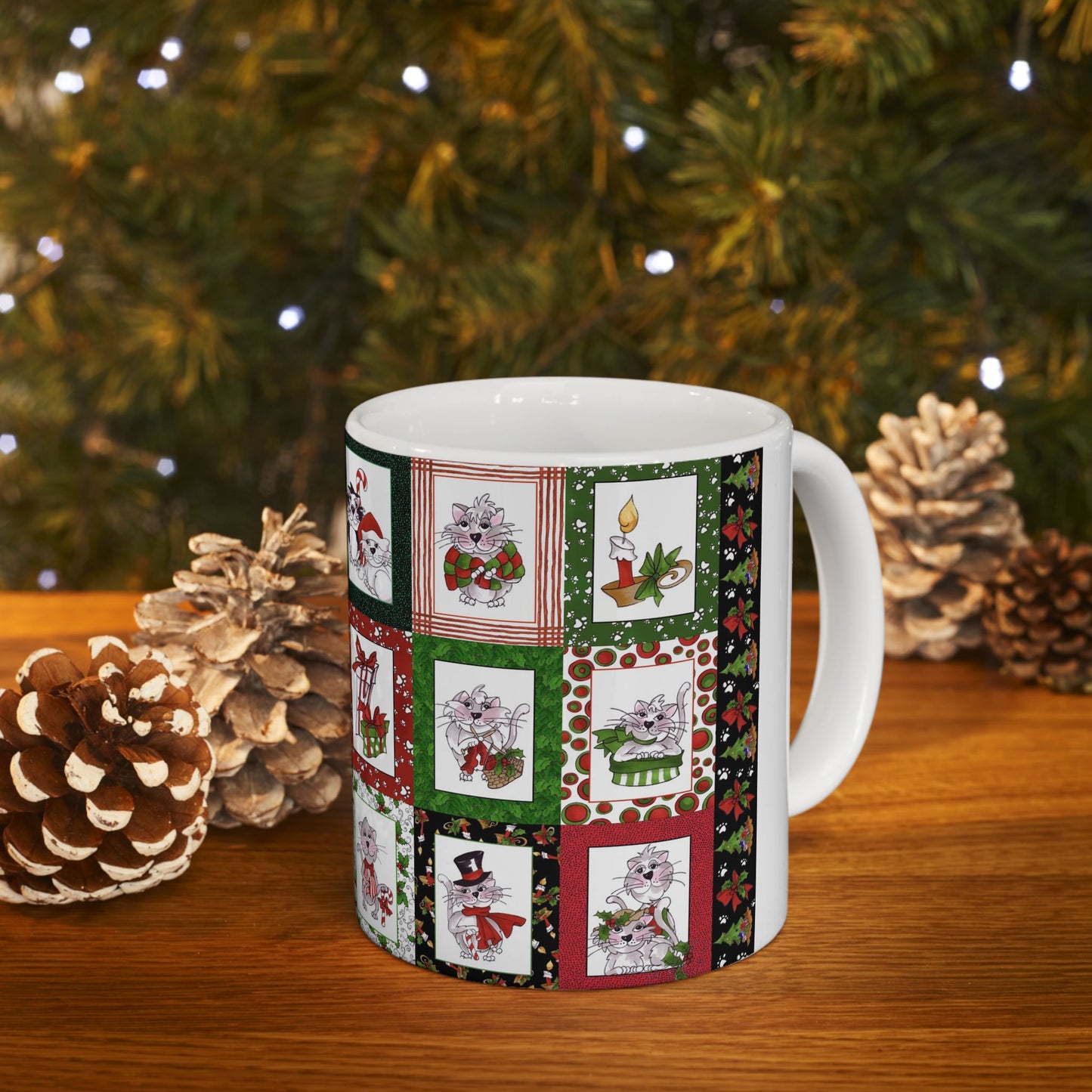 Kitty Kitty Christmas Cup