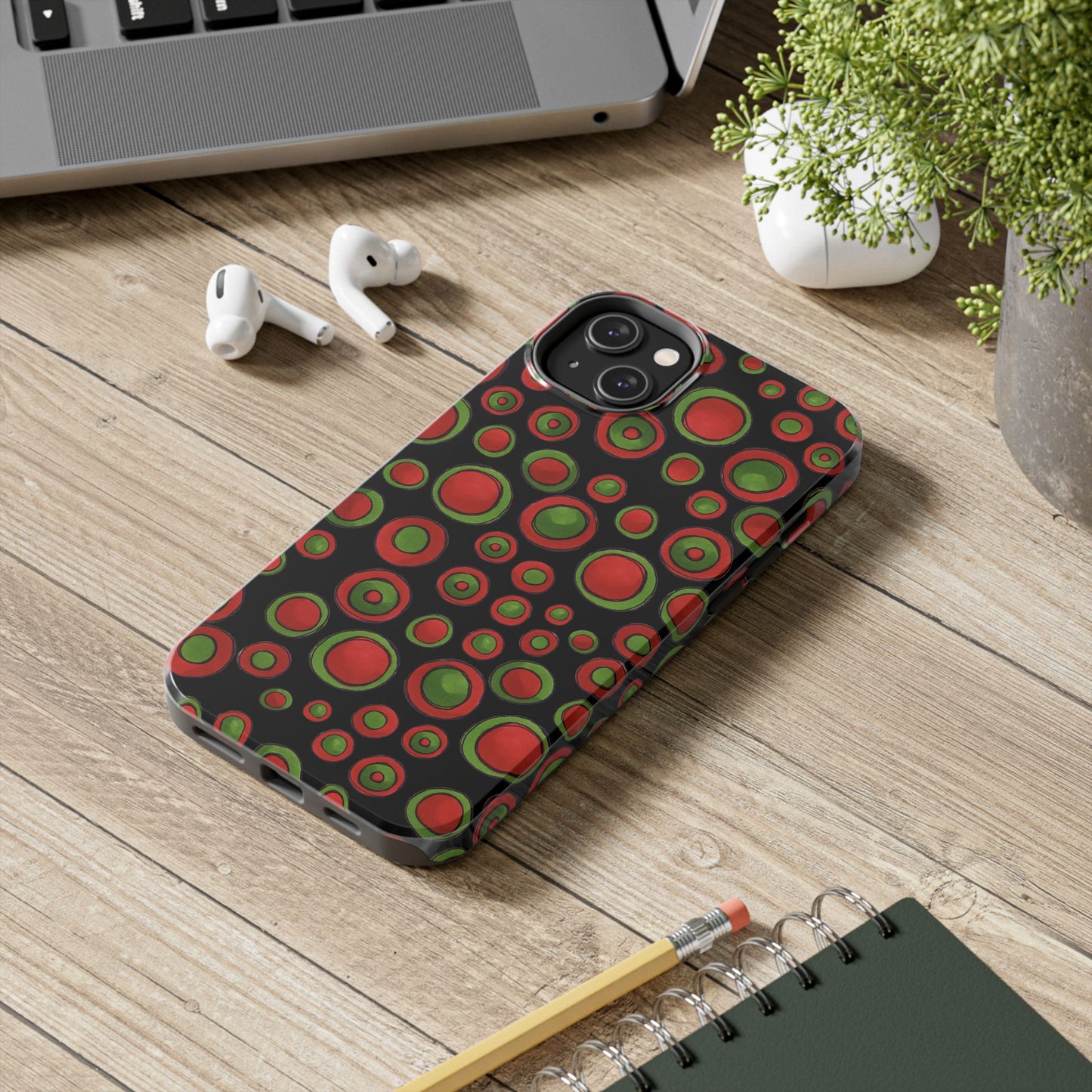 Holidot Black Phone Case
