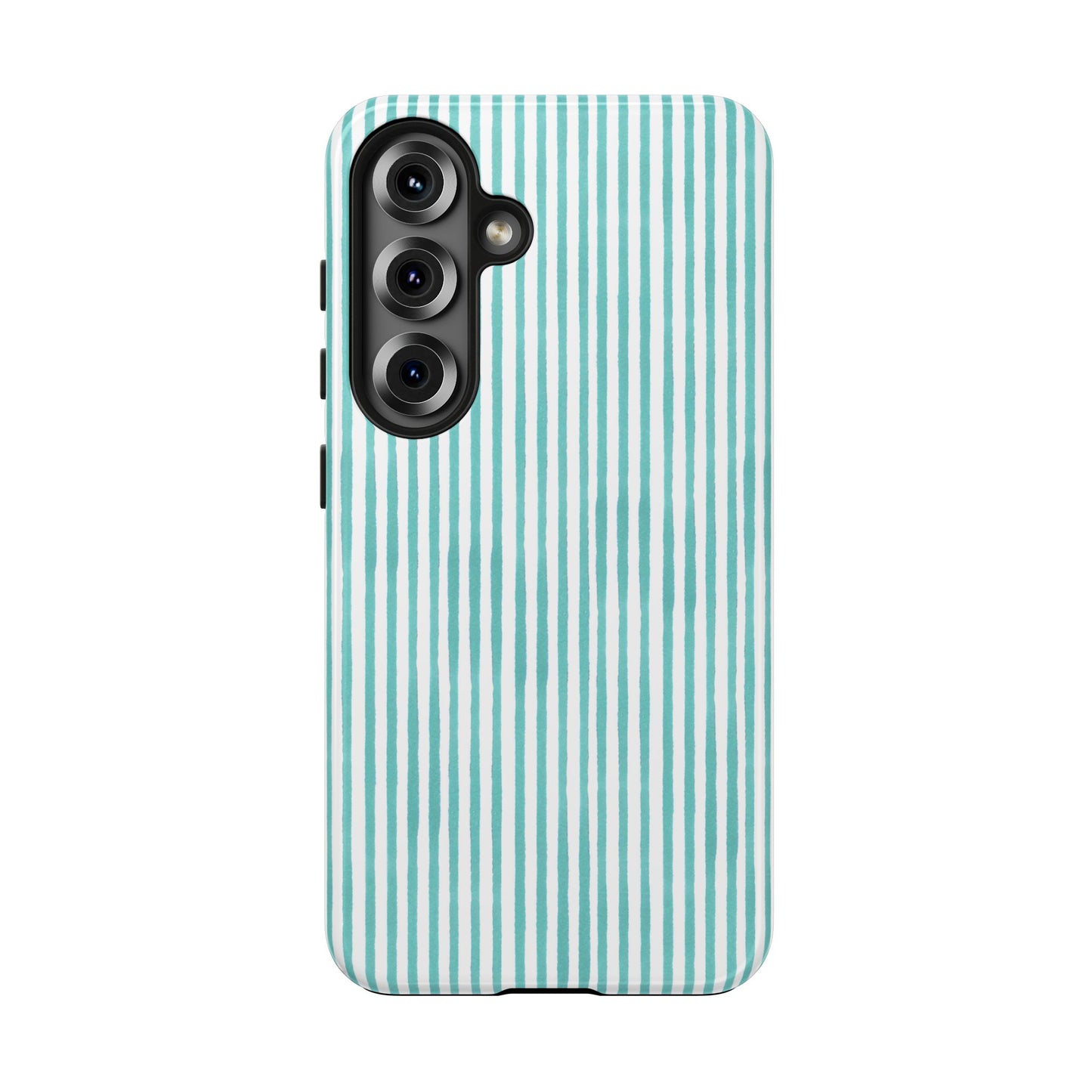 Lazy Stripe Turquoise Phone Case