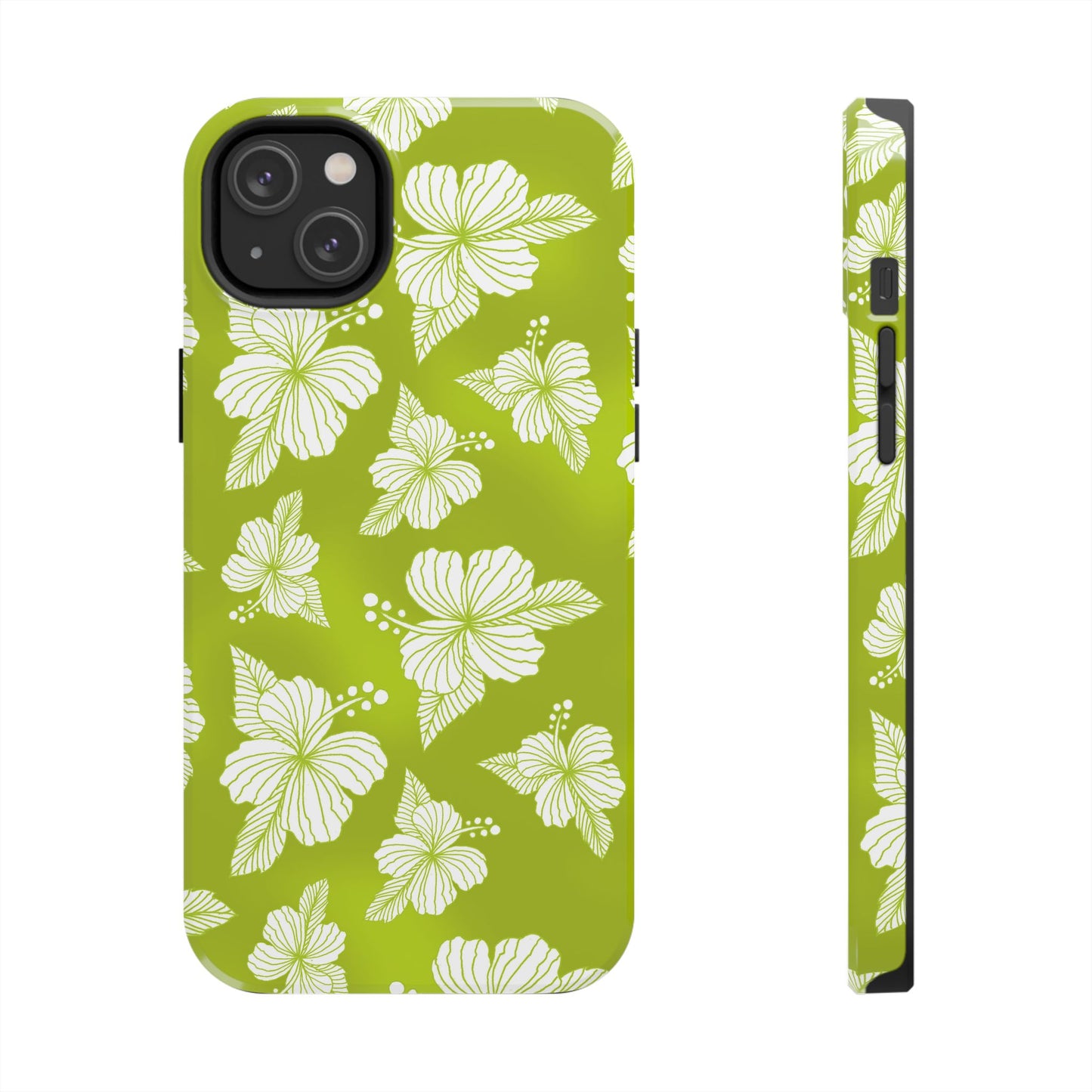 Hibiscus Green Phone Case