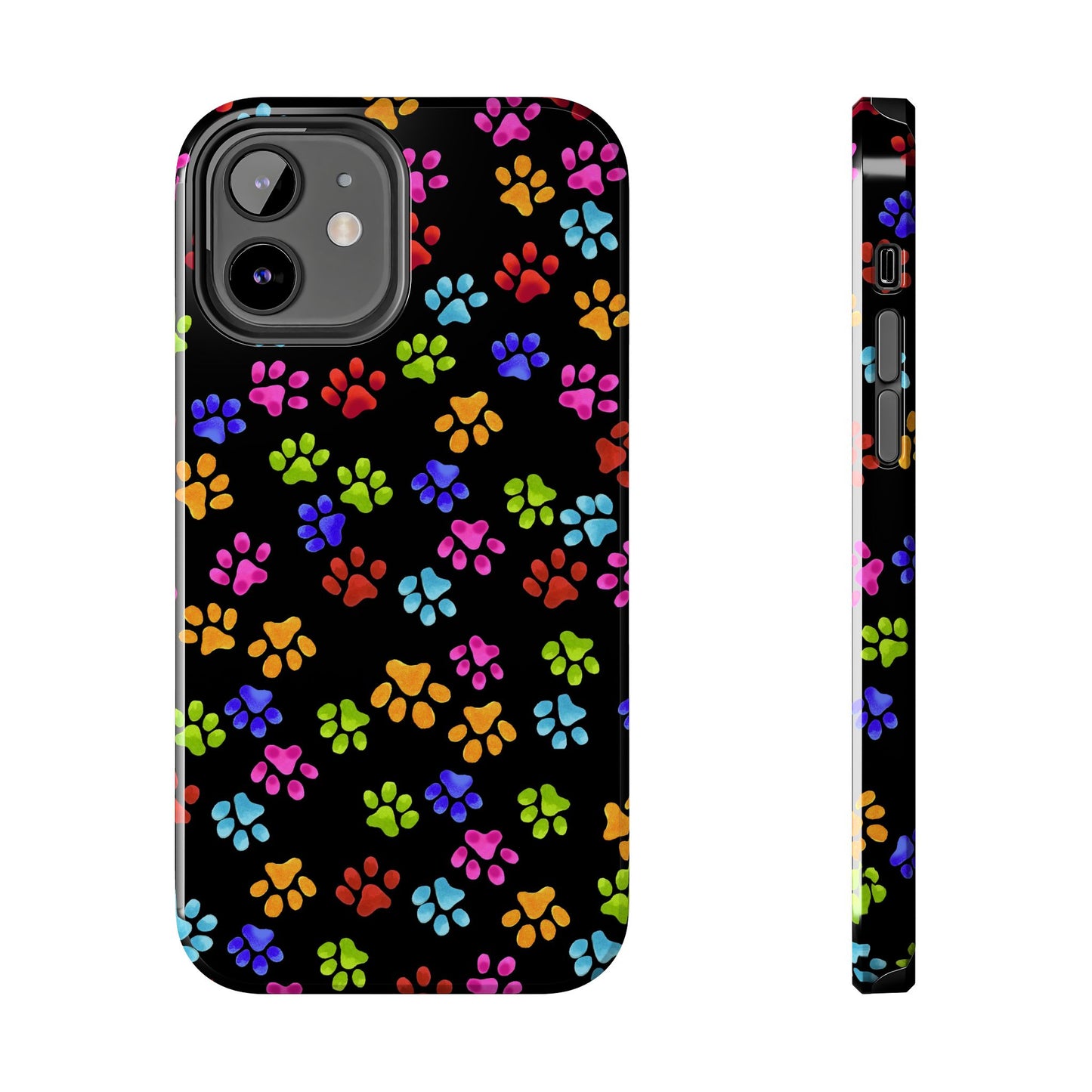 Paws Black Phone Case