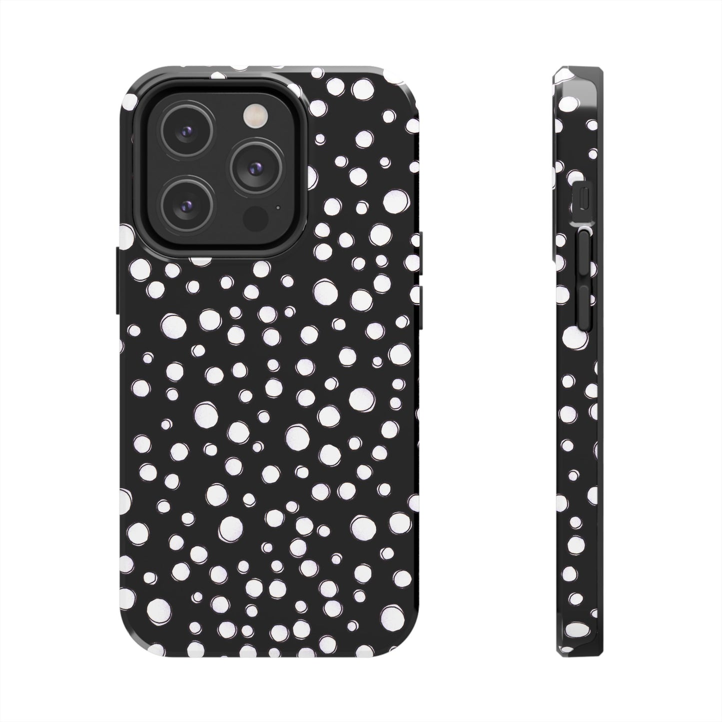 Pot Dots Black Phone Case