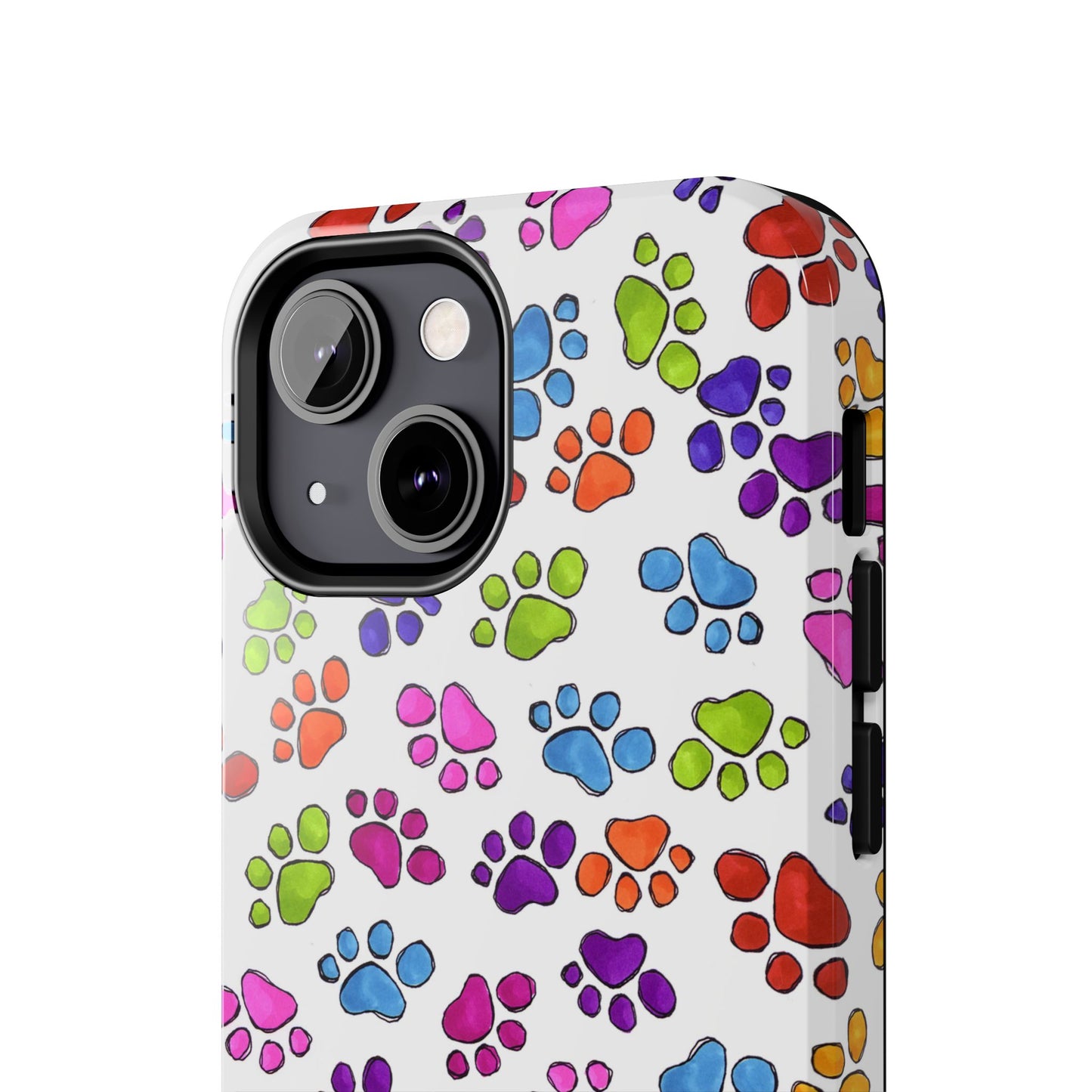 Fancy Paws White Phone Case