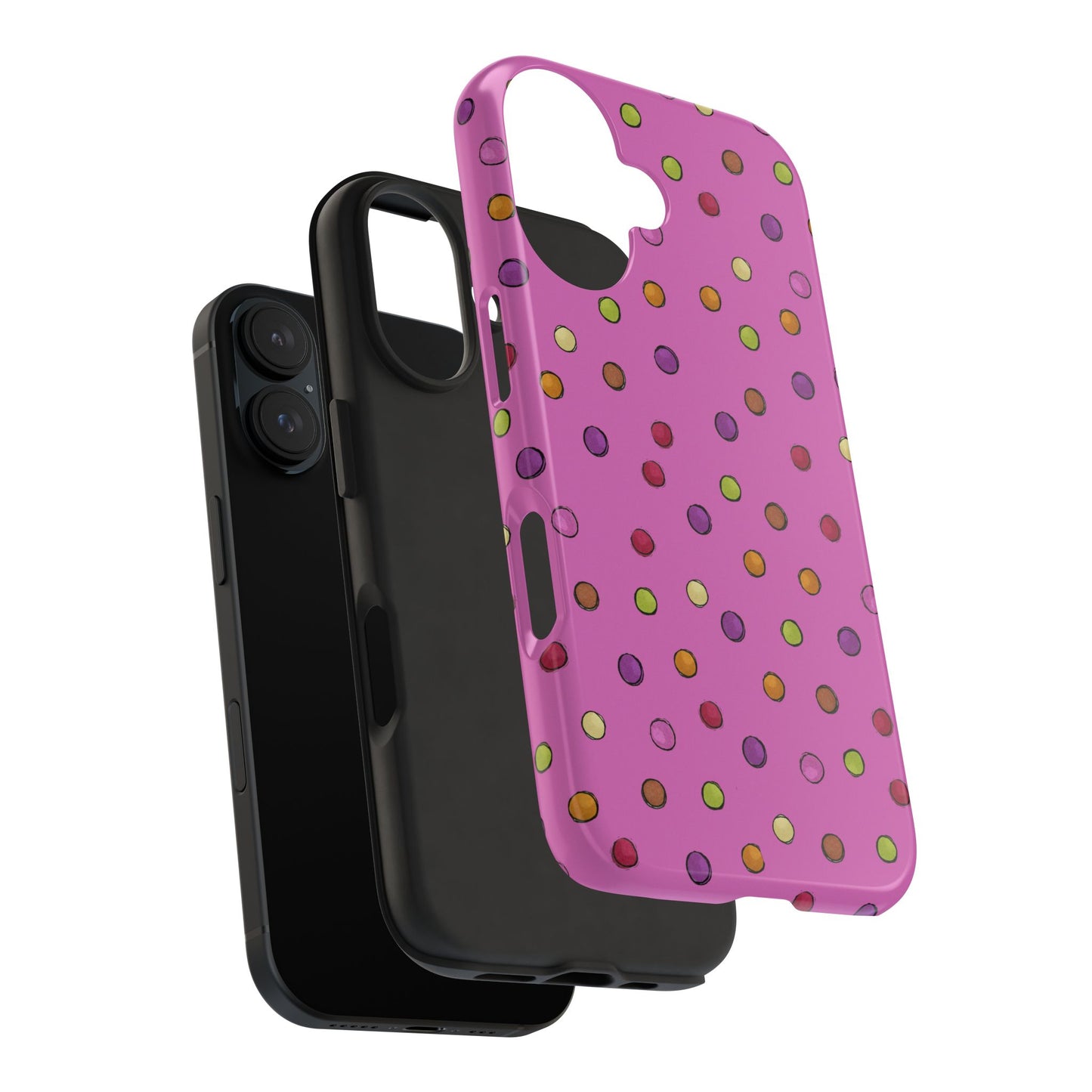 Tea Dot Pink Phone Case