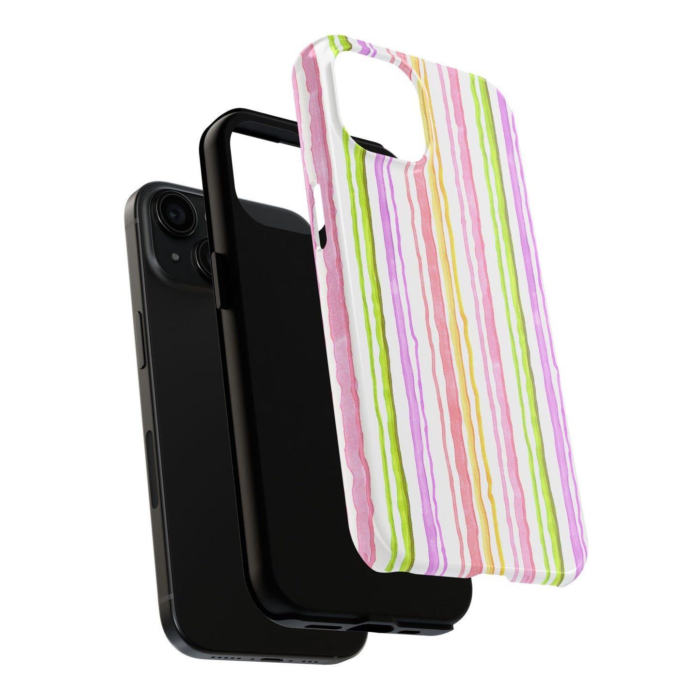 Cupcake Stripe Phone Case