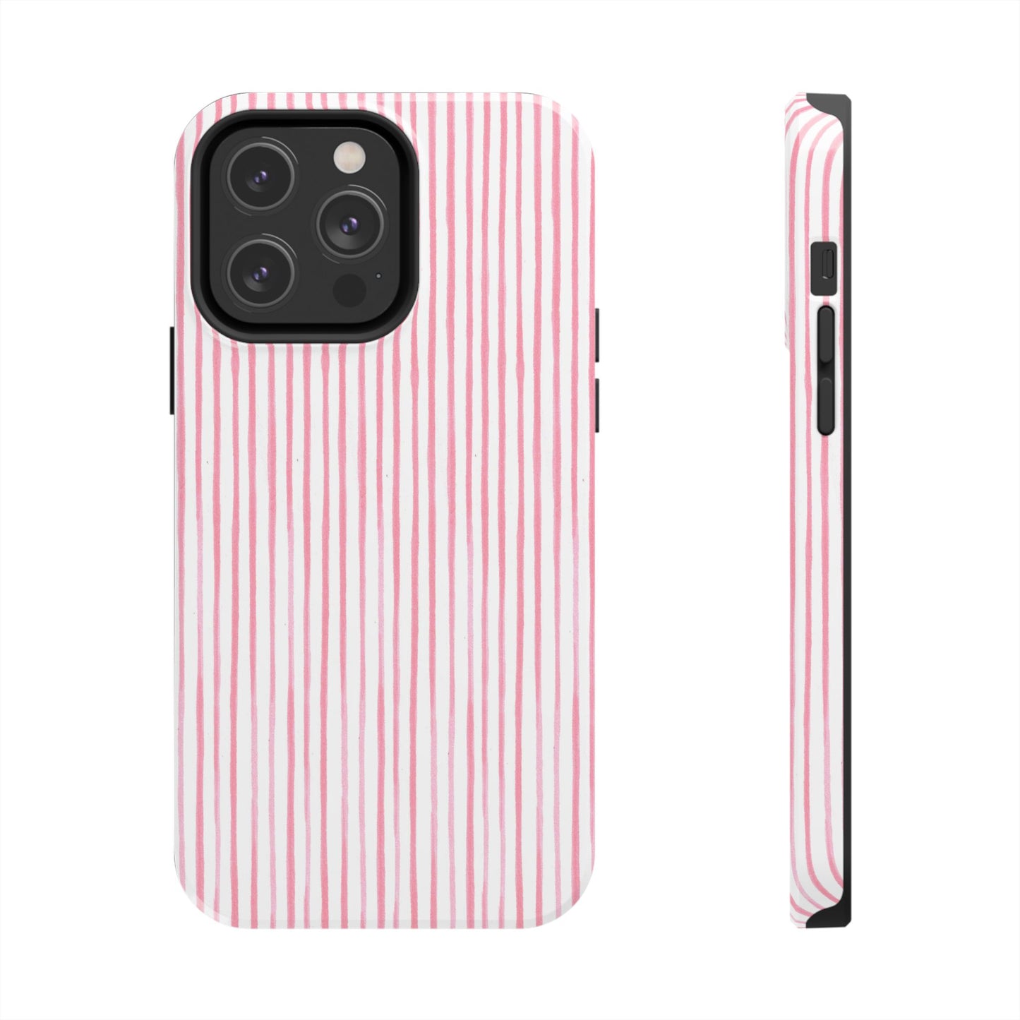 Candy Stripe White / Pink Phone Case