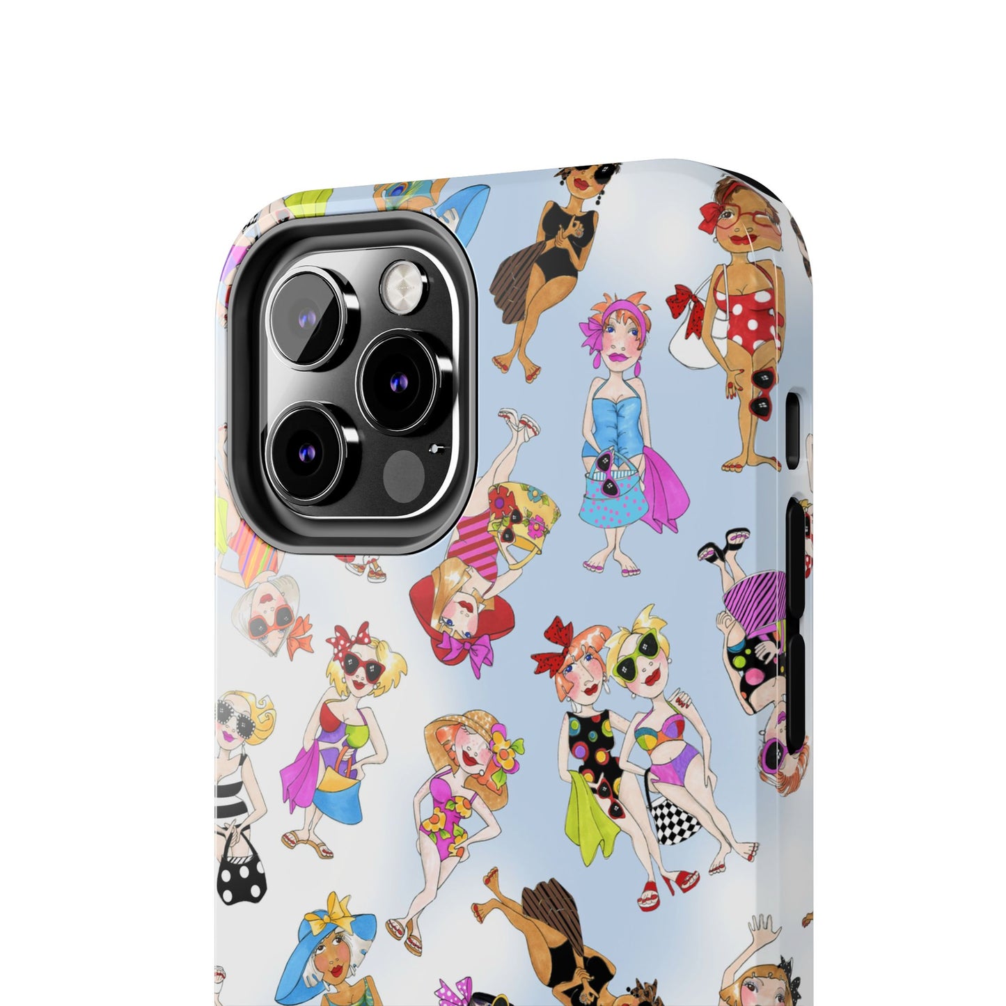 Tossed Beauties Blue Sky Phone Case