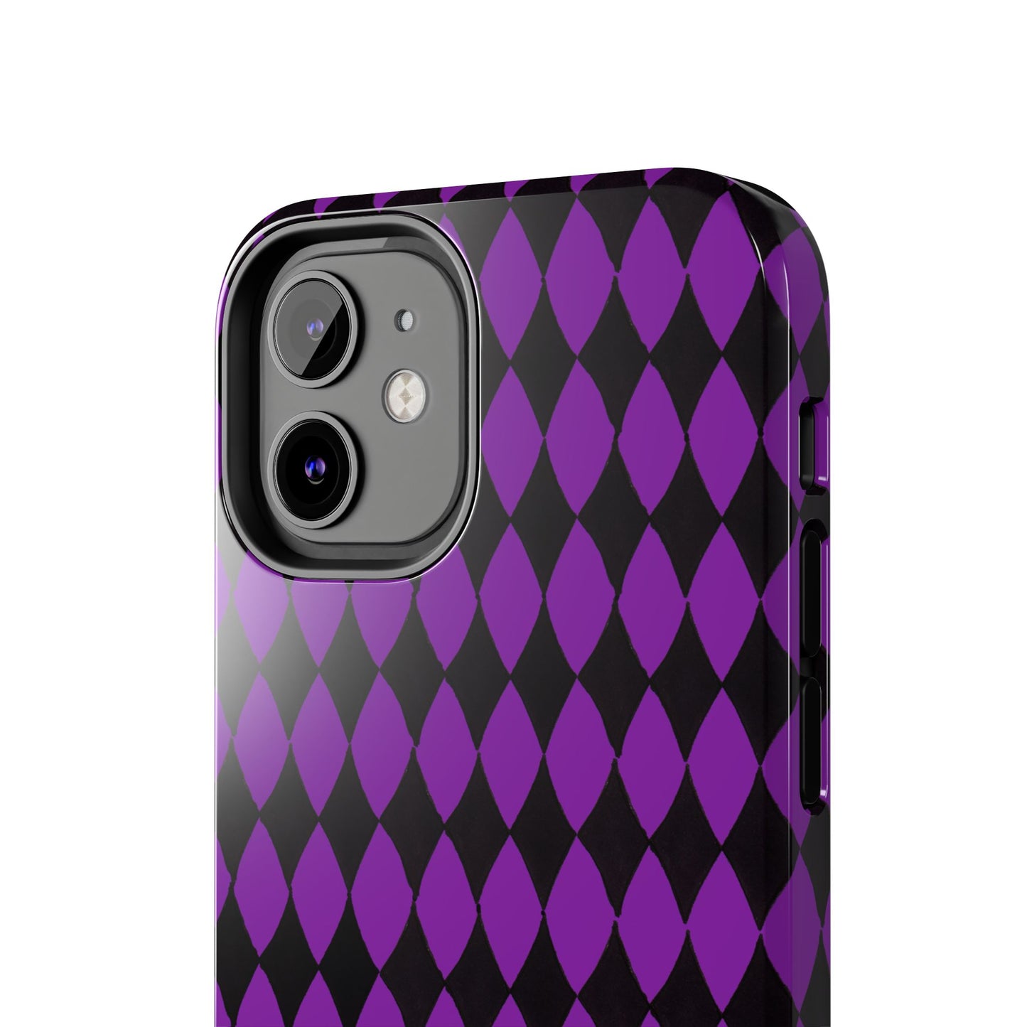 Diamond Purple / Black Phone Case