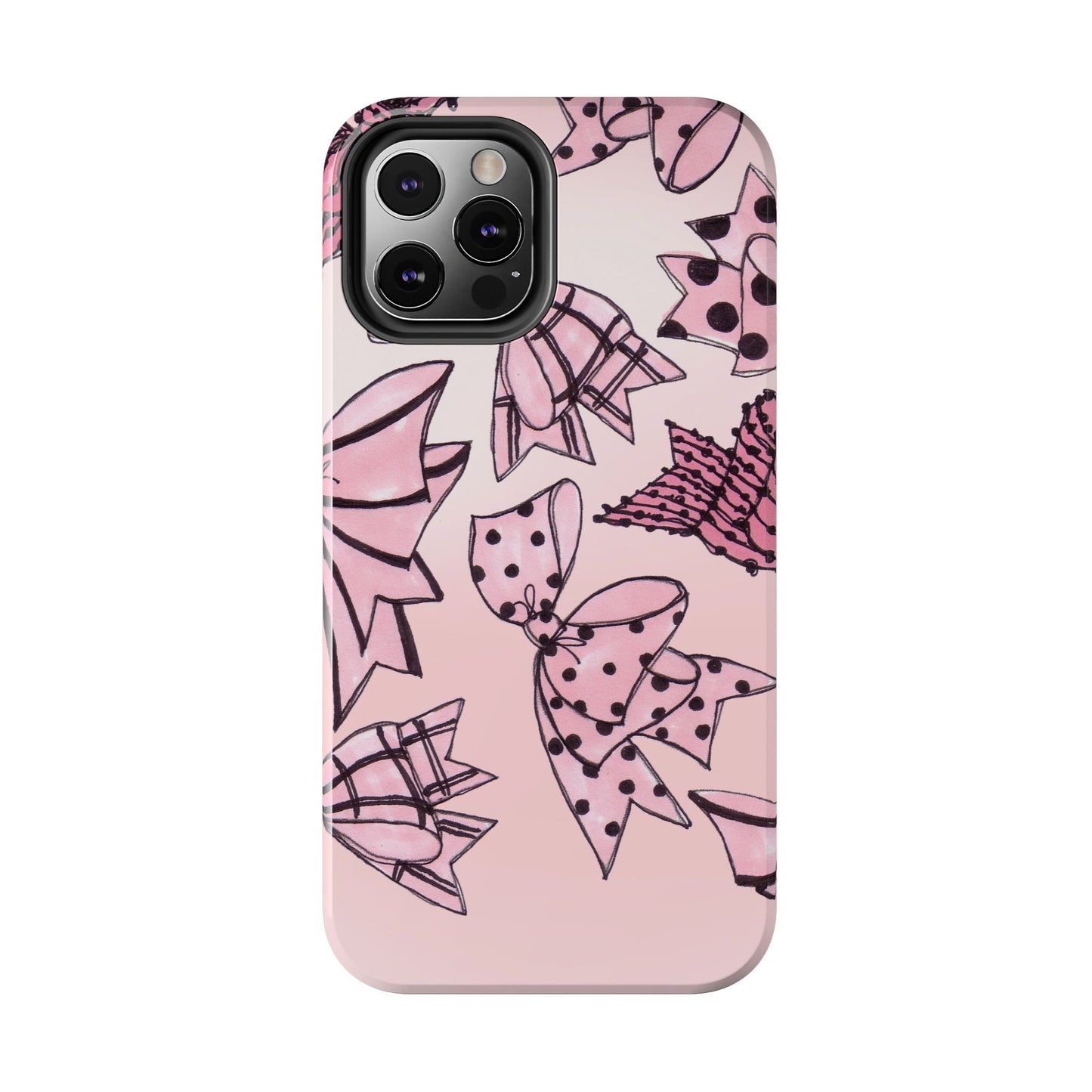 Cat Bows Pink Phone Case