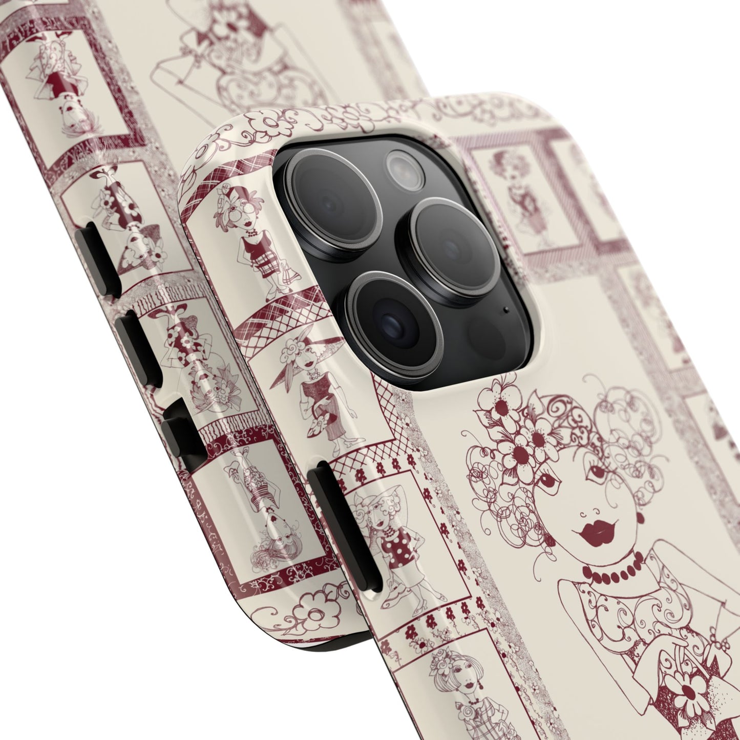 Redheads Portrait Phone Case