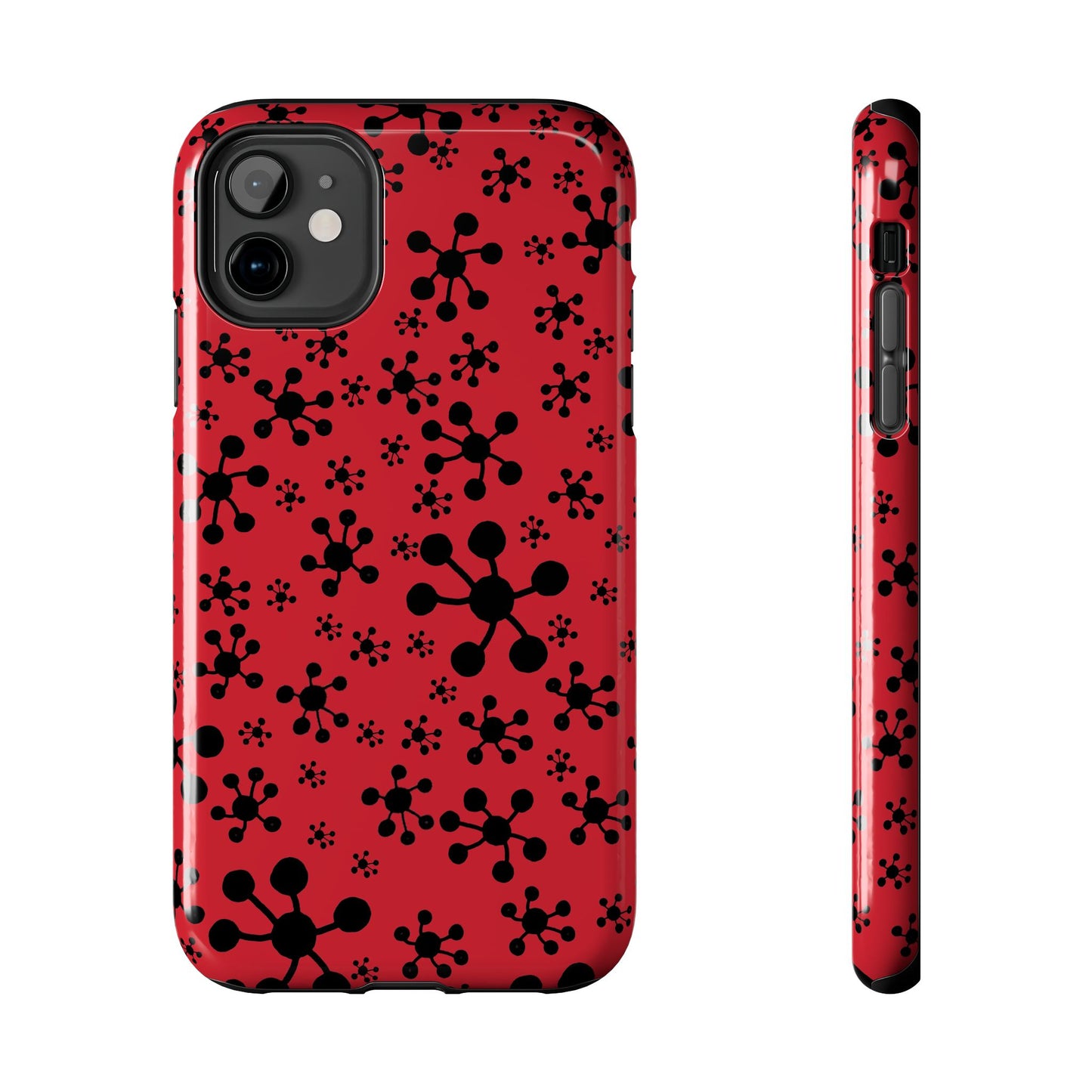 Jacks Red / Black Phone Case