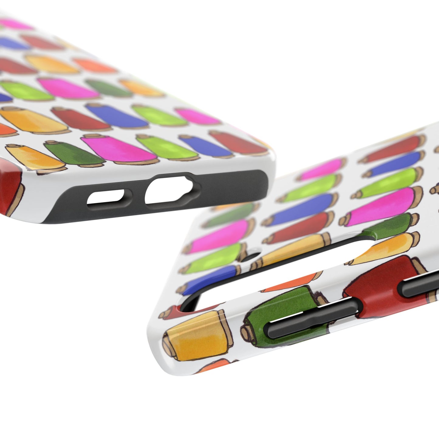 Coneiferous White / Multi Phone Case