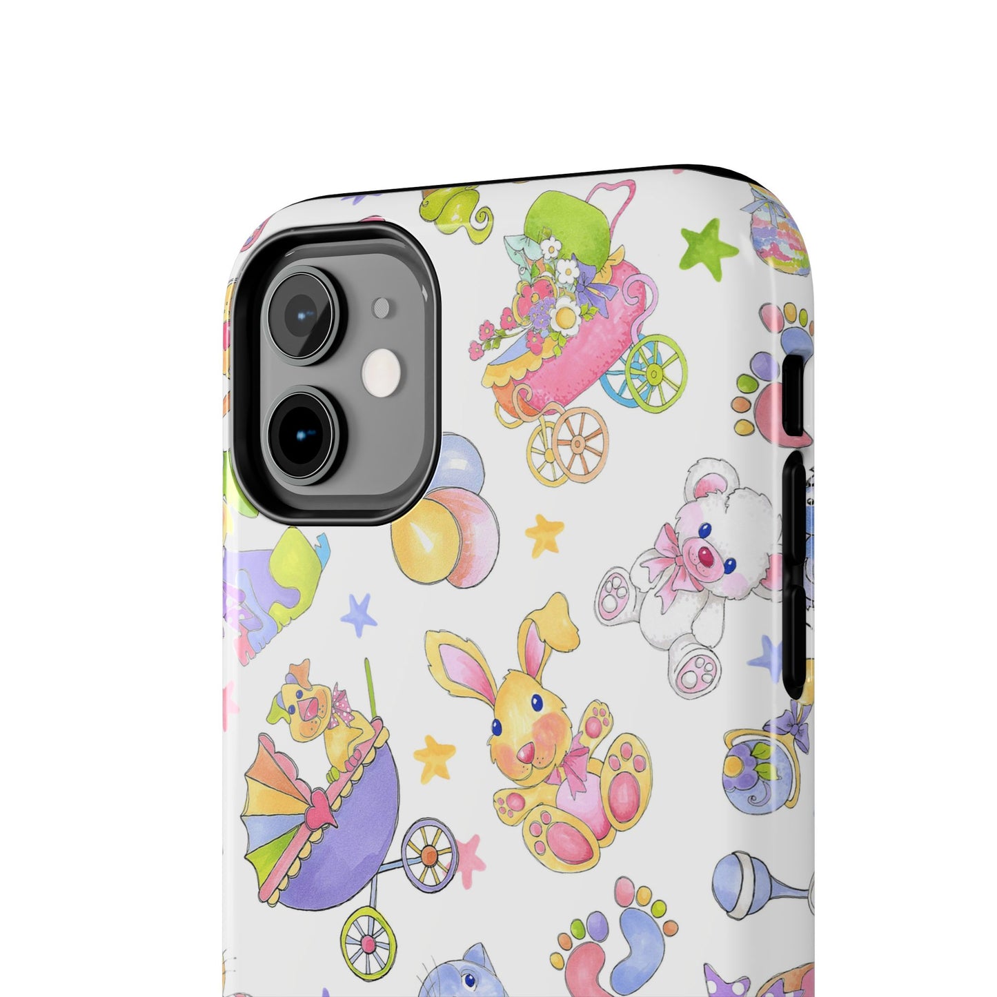 Busy Baby White Phone Case