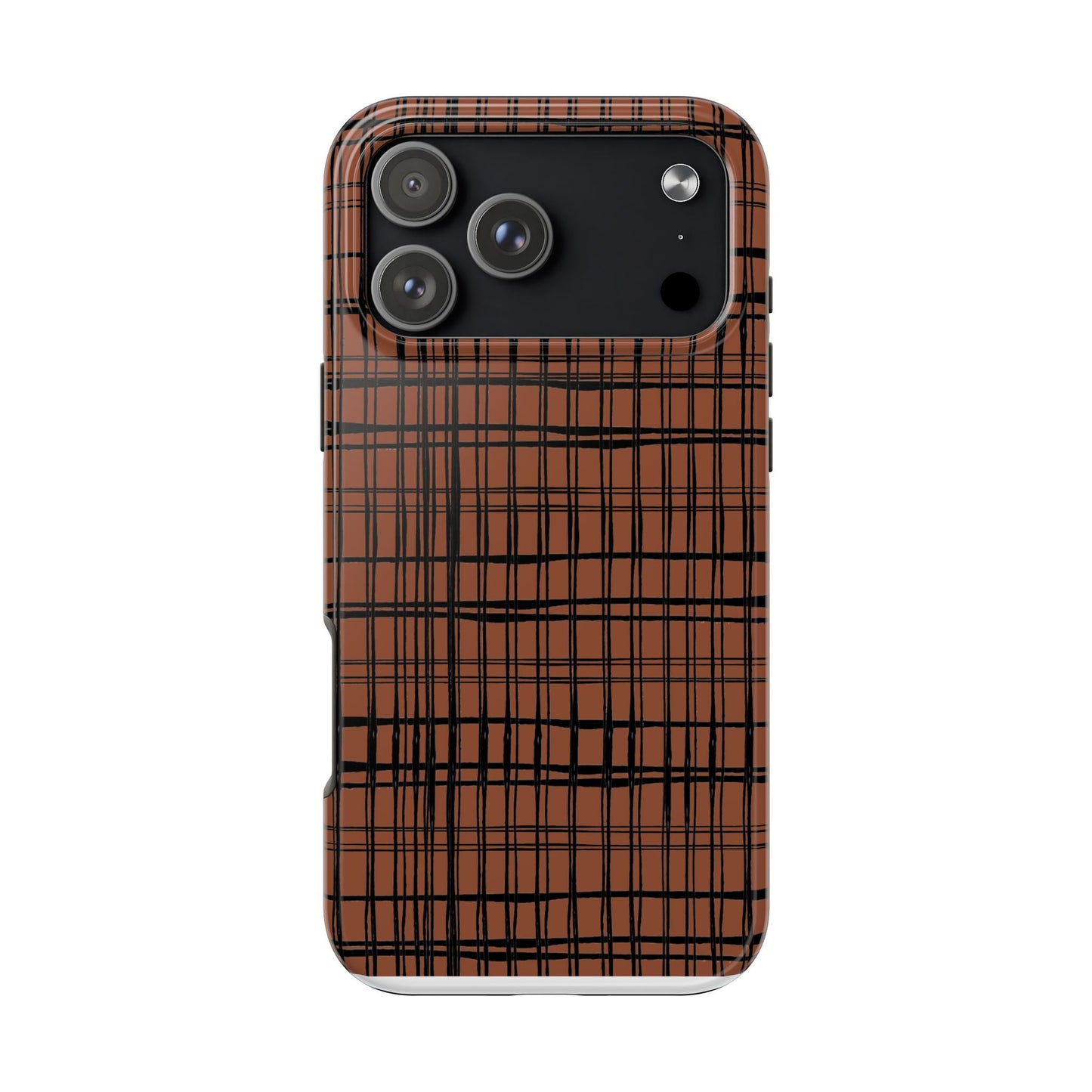Doggie Fence Rust Phone Case