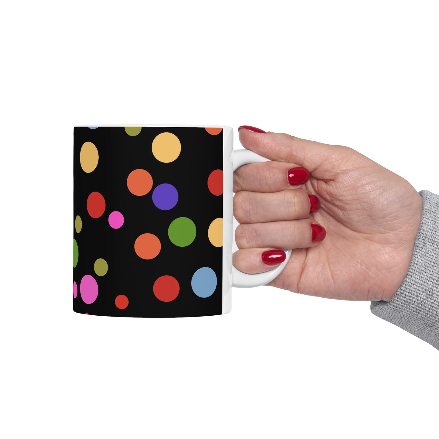 Dot Assortment Black Cup