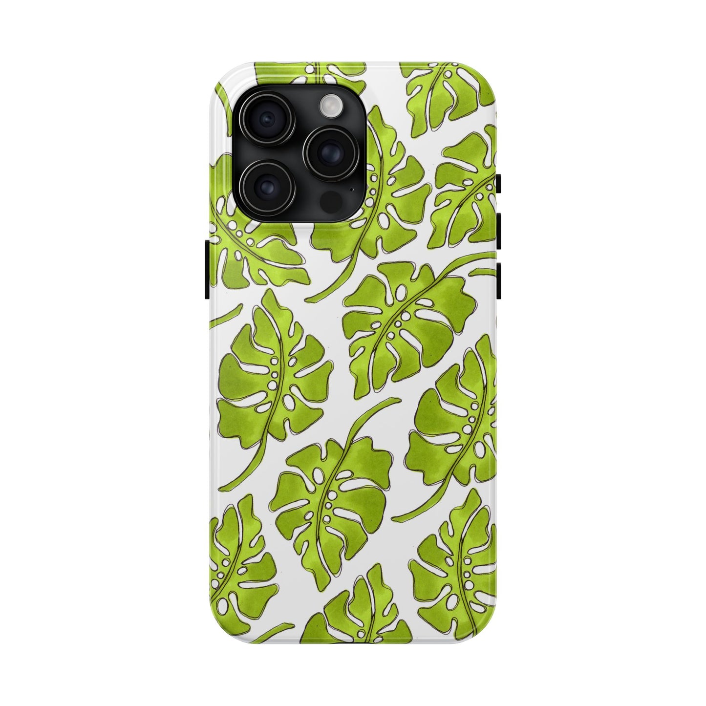 Big Leaf White Phone Case