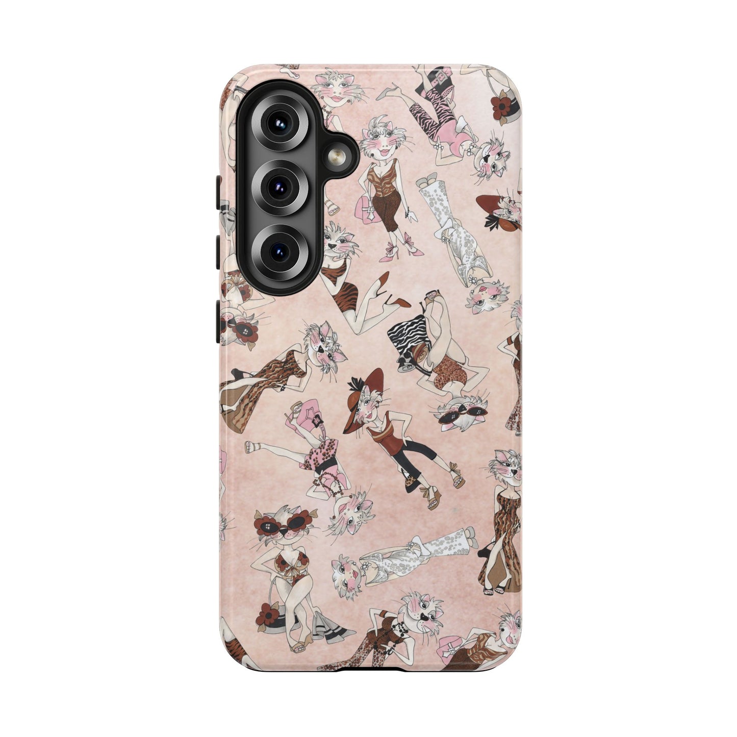Spotted Lilies Pink Phone Case