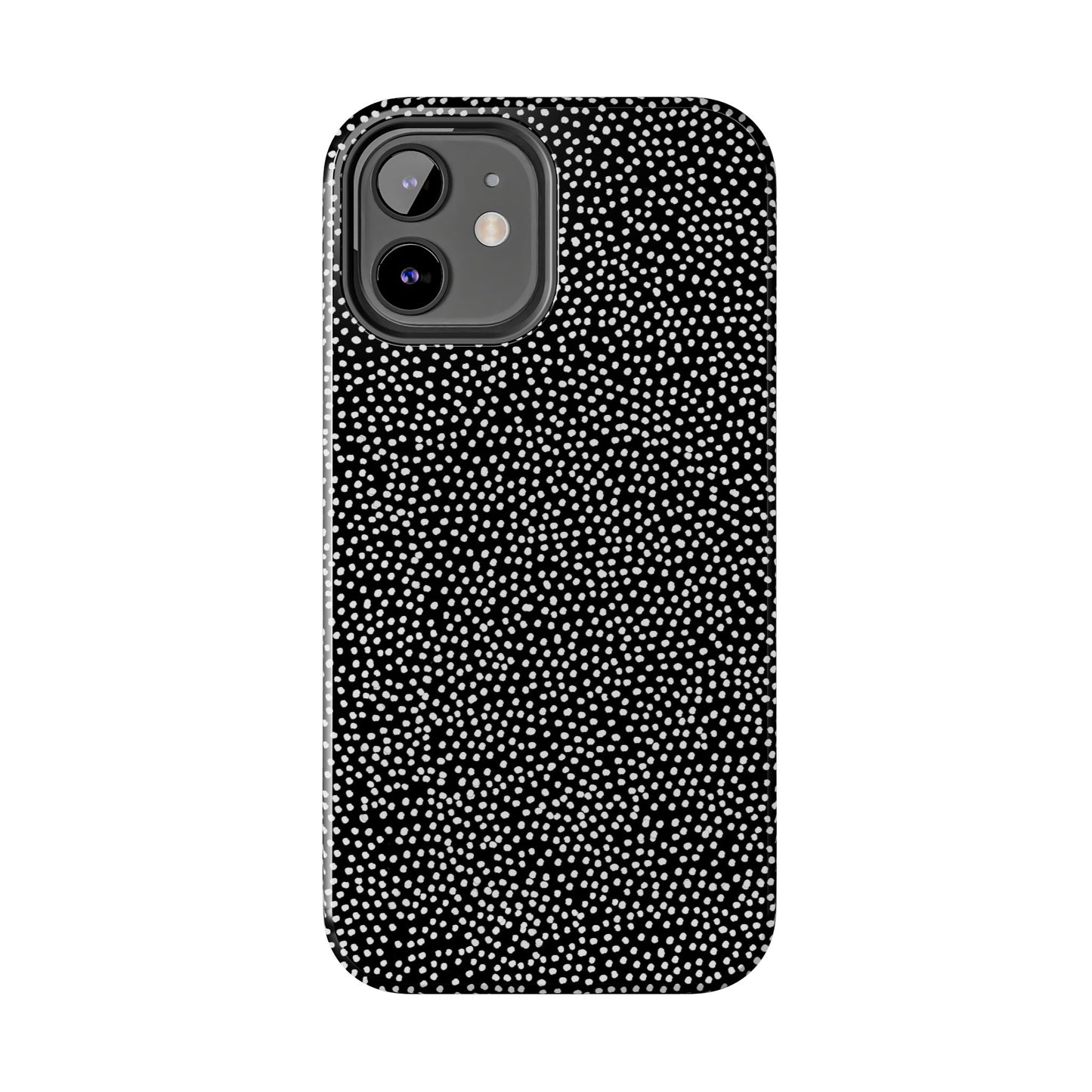Baby Dots Black / White Phone Case