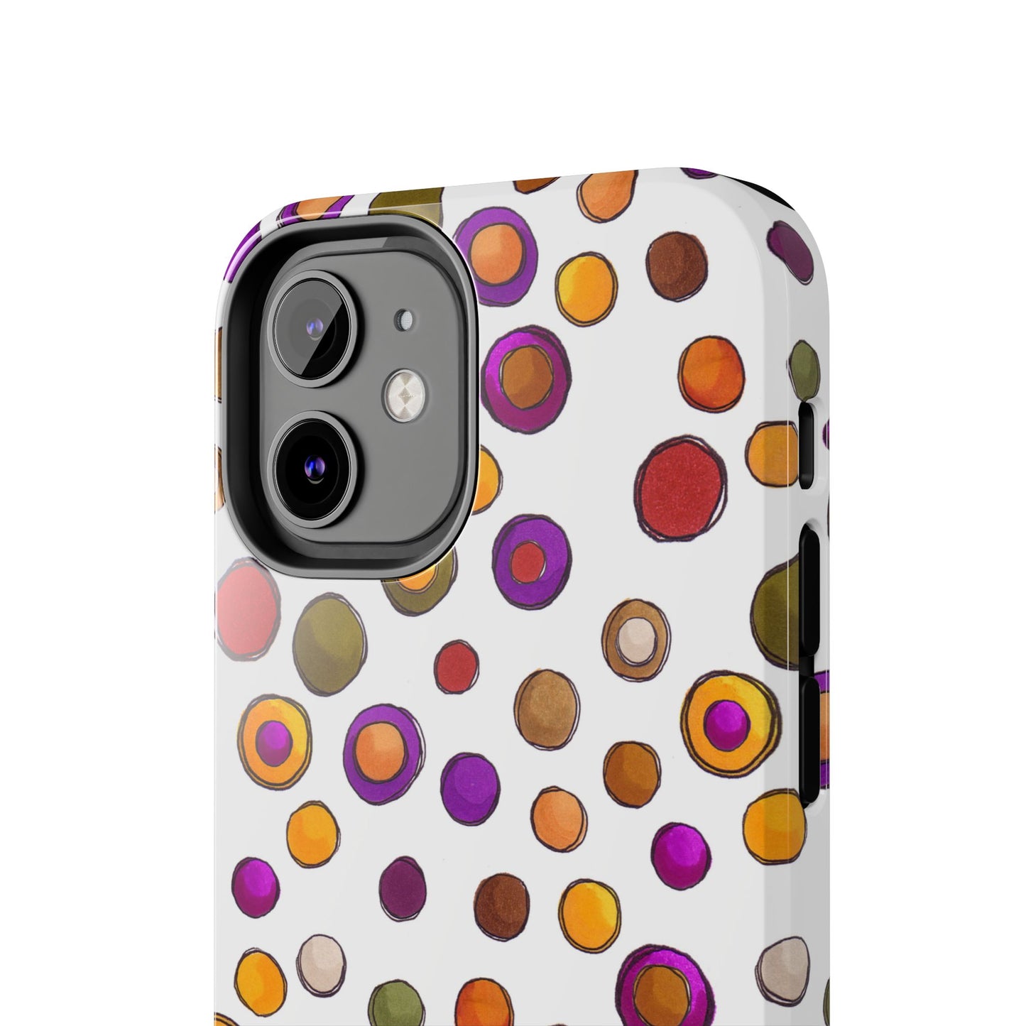 Sesame Dot White Phone Case