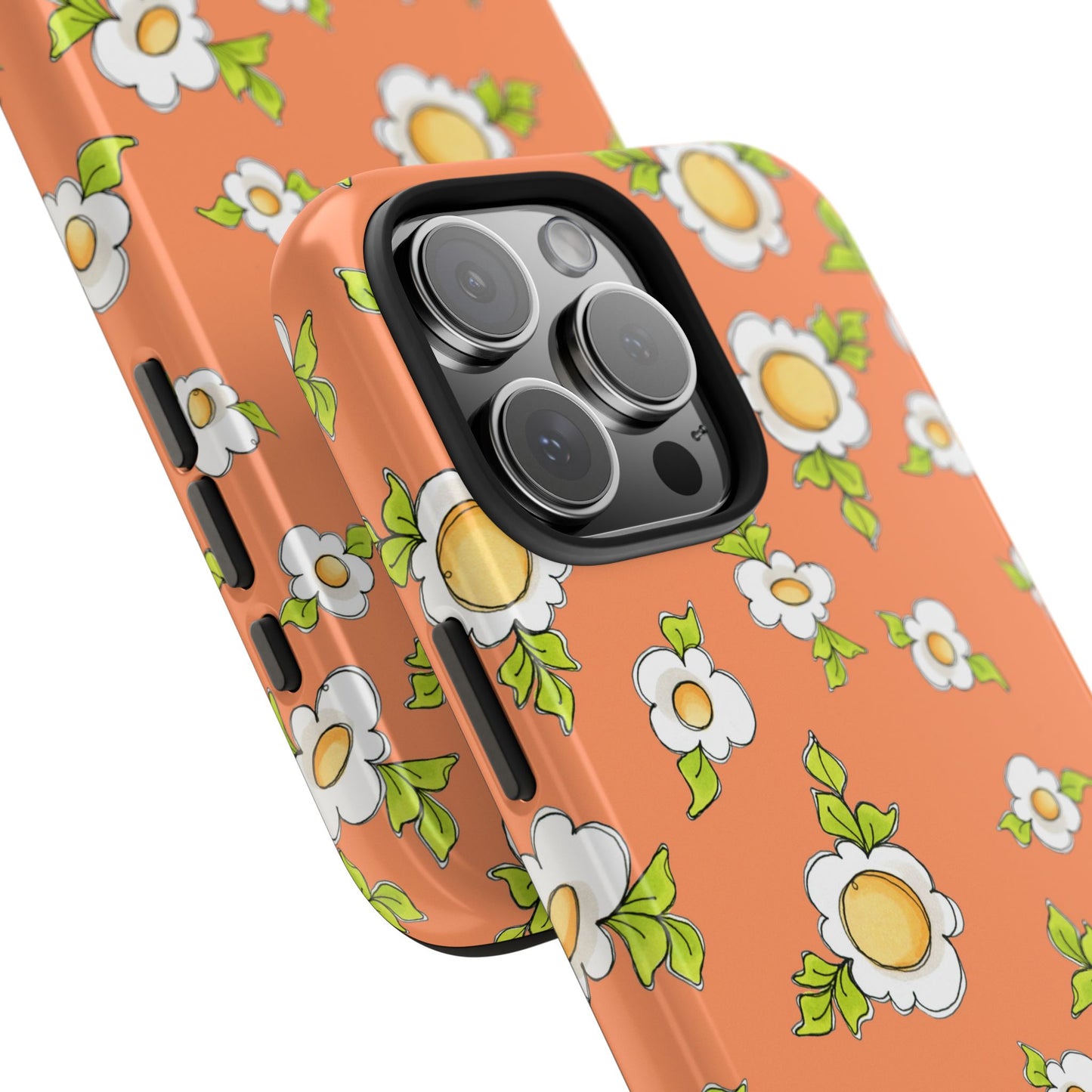 Daisy Love Orange Phone Case