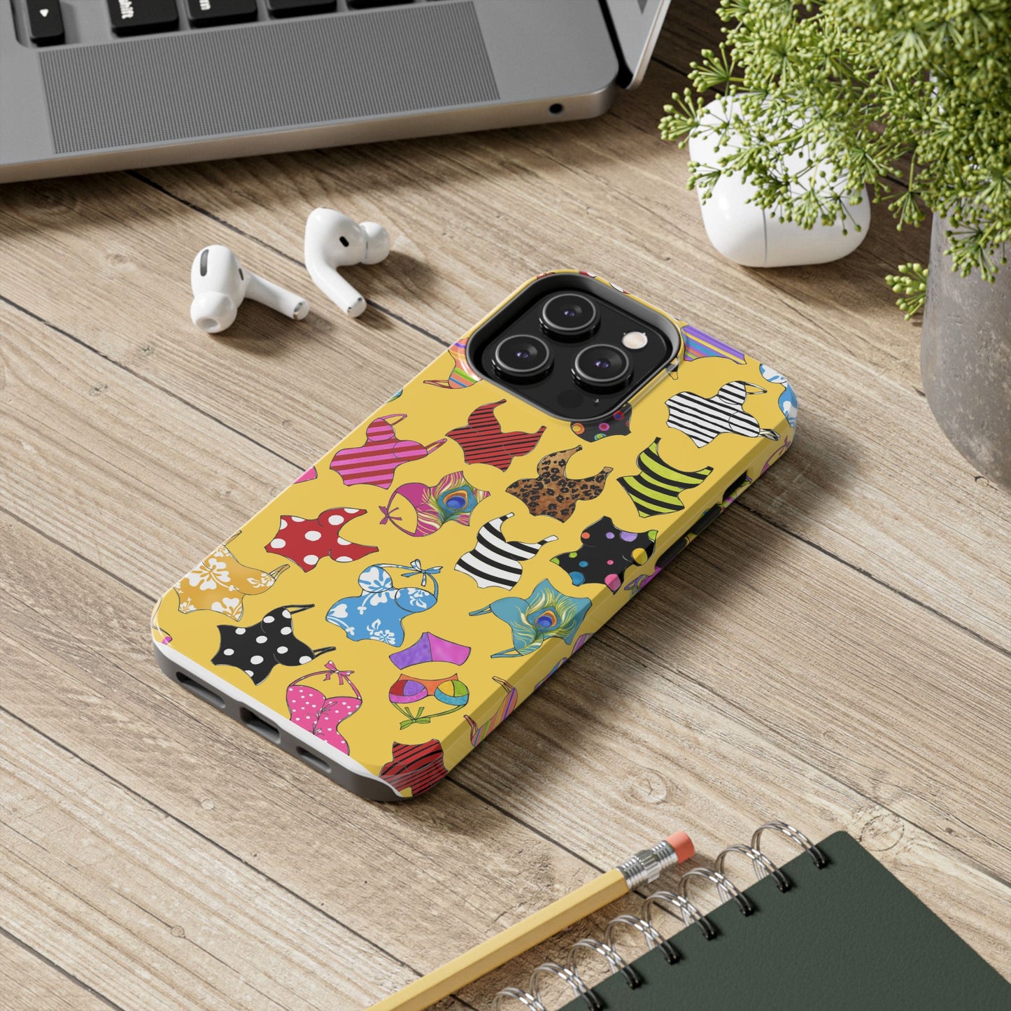 Assorted Suits Yellow Phone Case