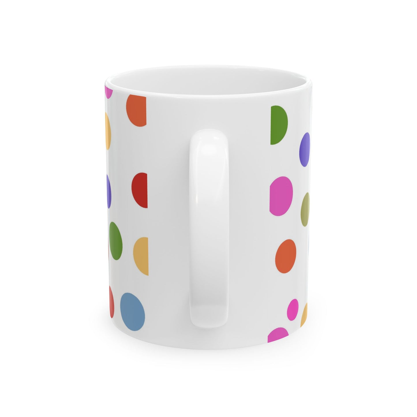 Dot Assortment White Cup