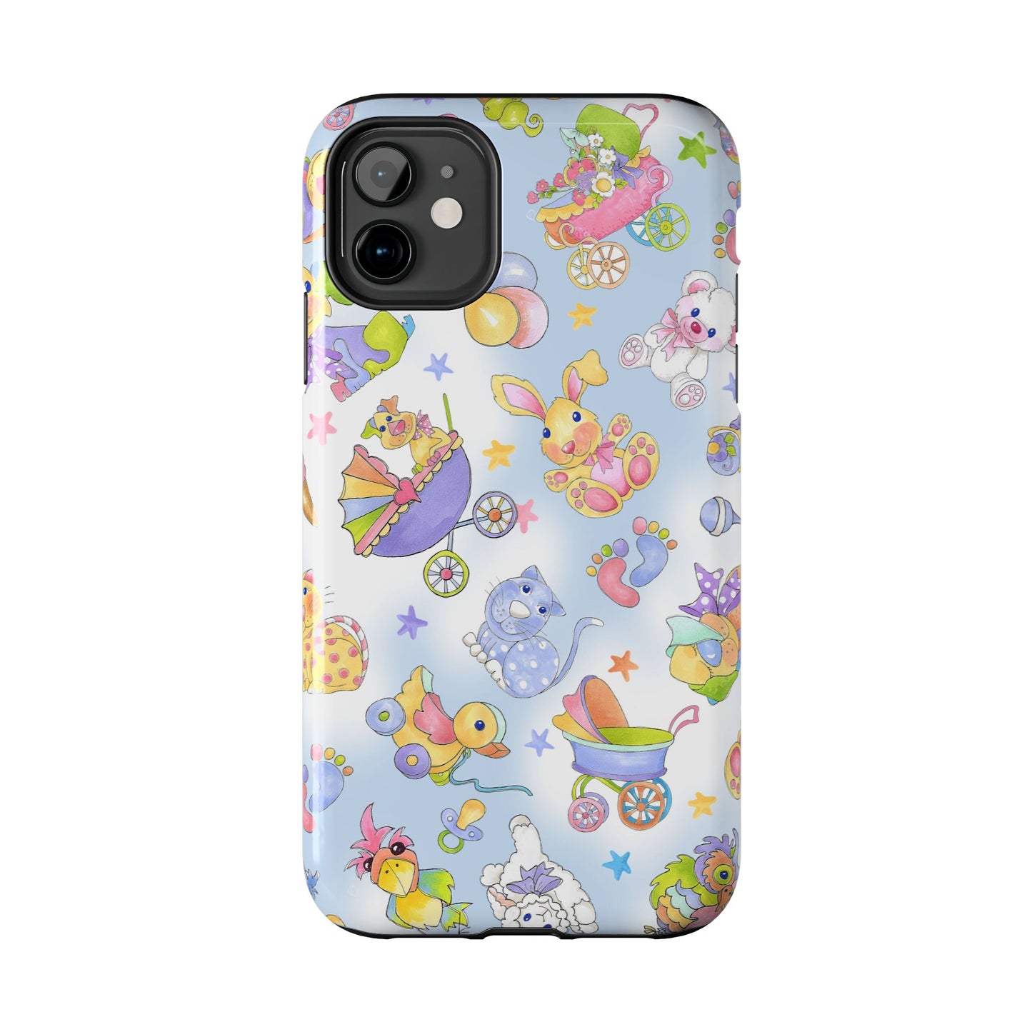 Busy Baby Blue Sky Phone Case