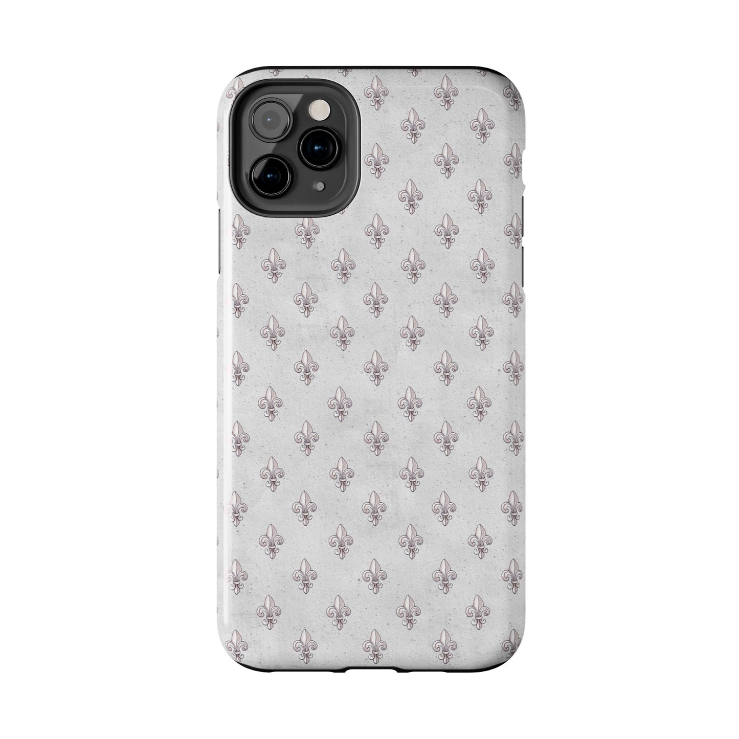 Fleurs Silver Phone Case