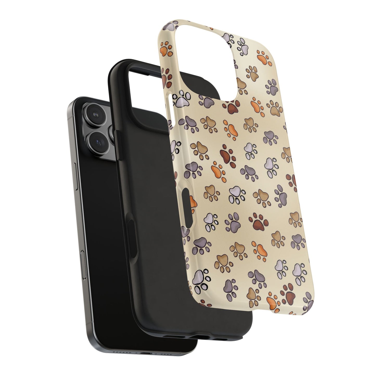 Puppy Paws Bone Phone Case
