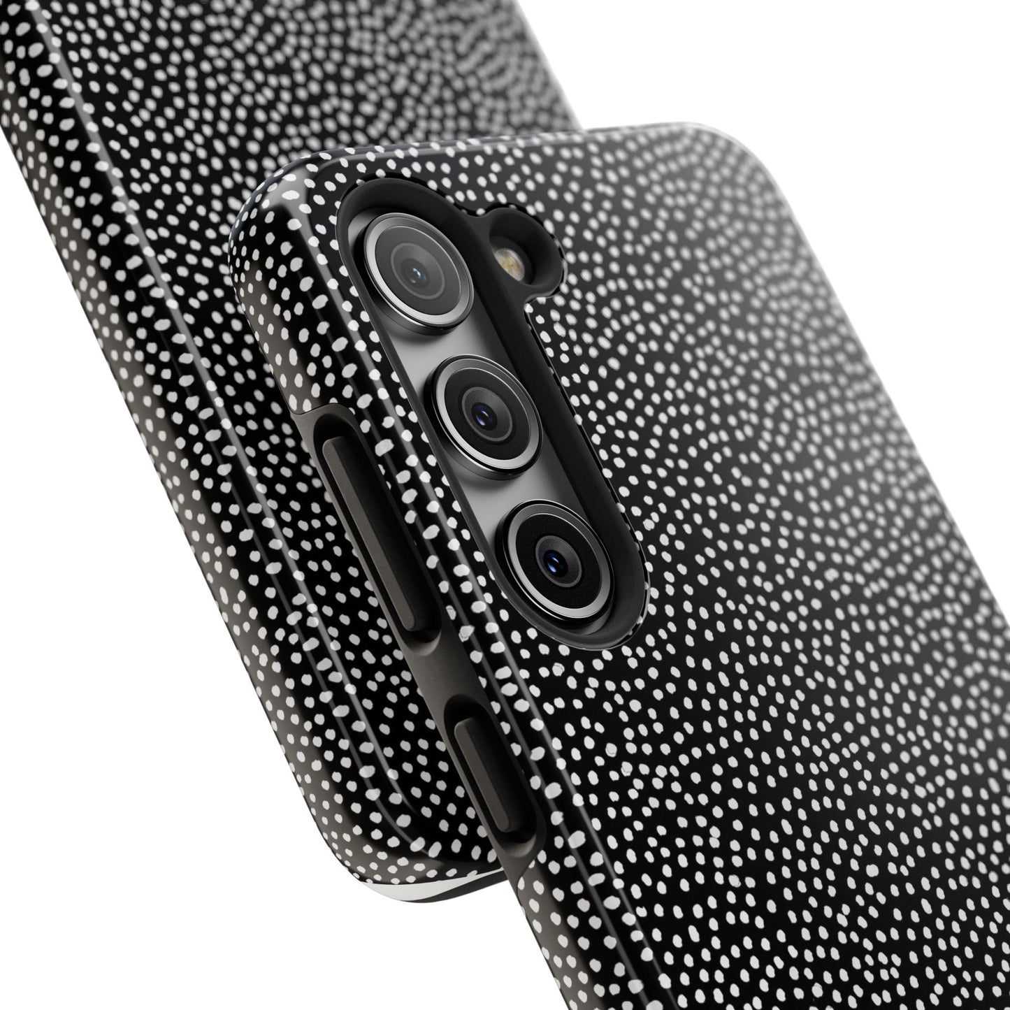 Baby Dots Black / White Phone Case