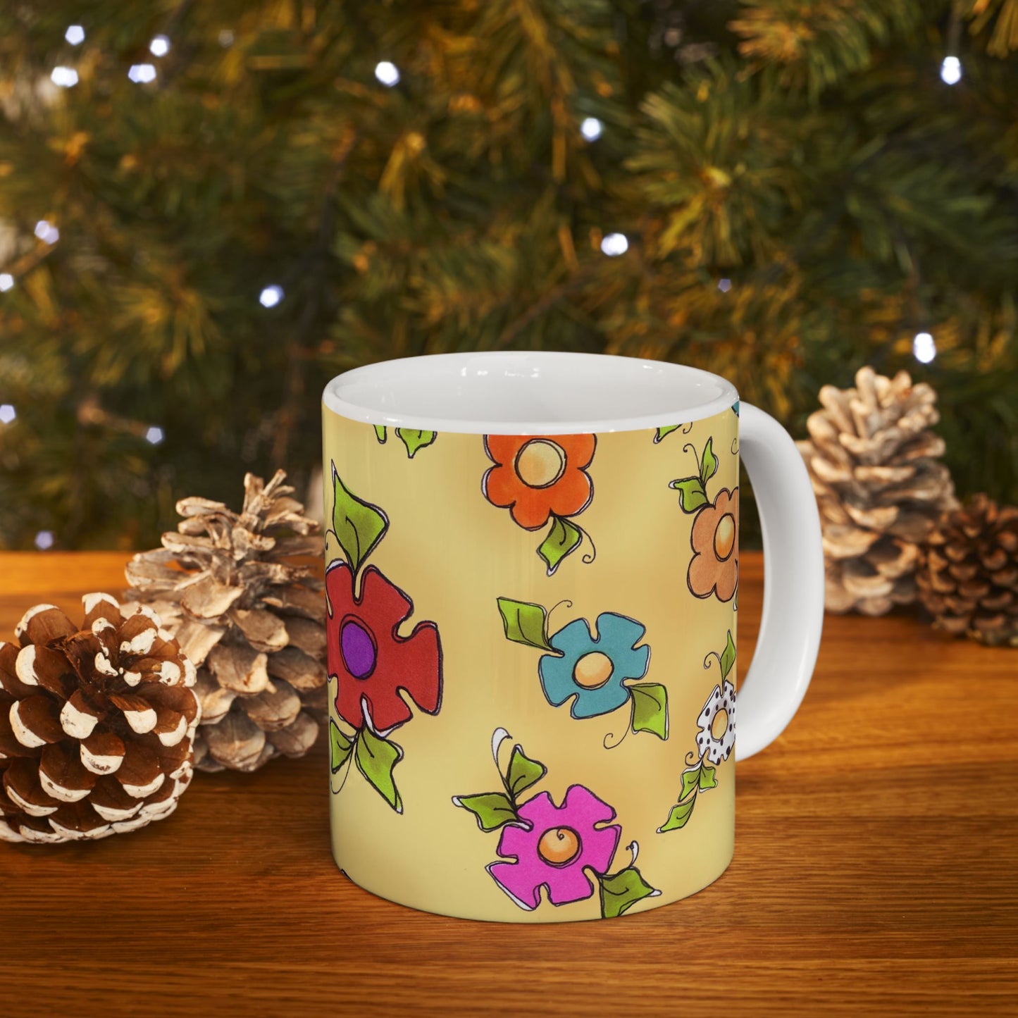 Happy Blooms Yellow Cup